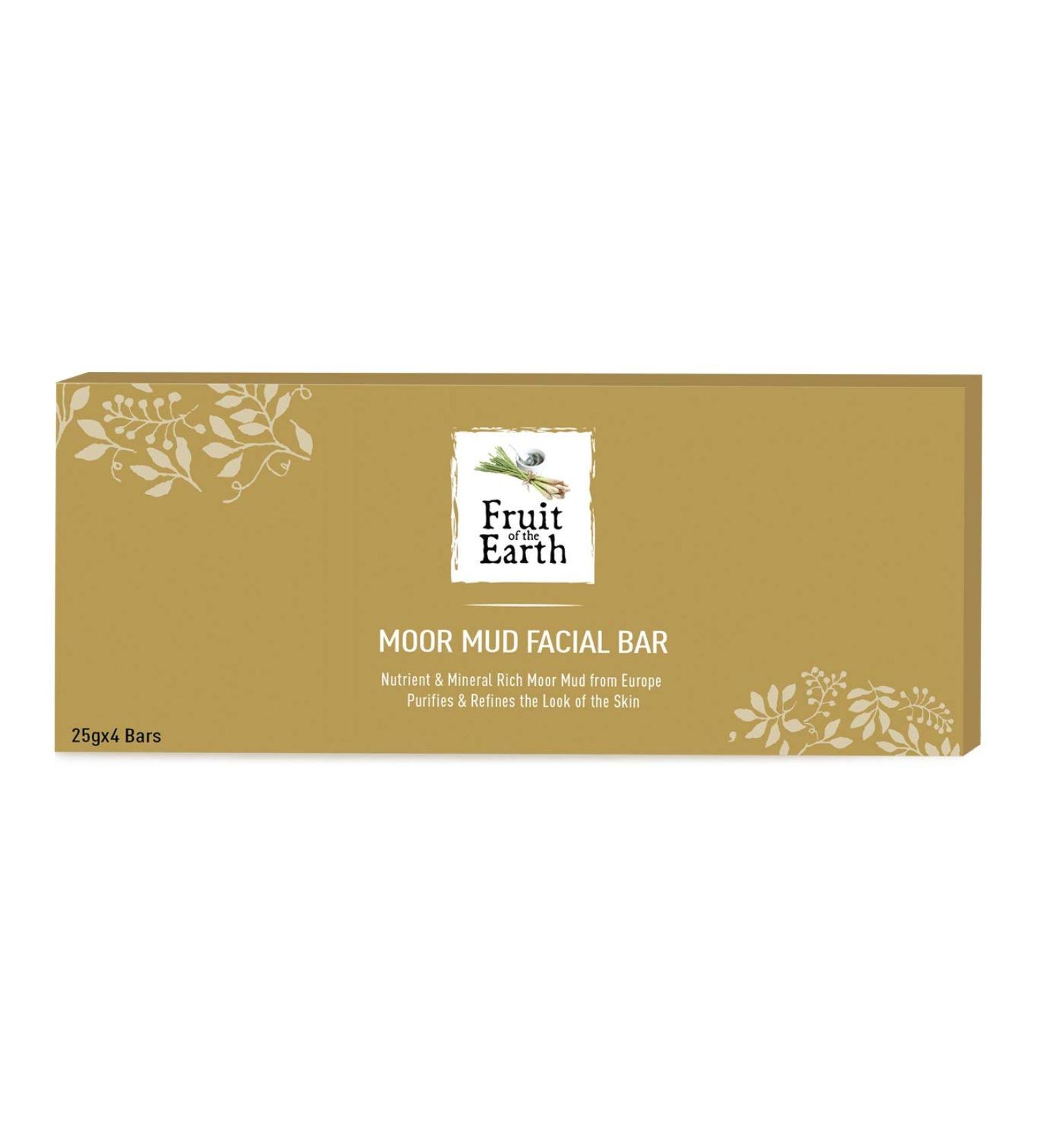Modicare Fruit of the Earth Moor Mud Facial Bar - Nourishing Skin Care (25g x 4) | International Shipping - Buy Online on GoSupps.com