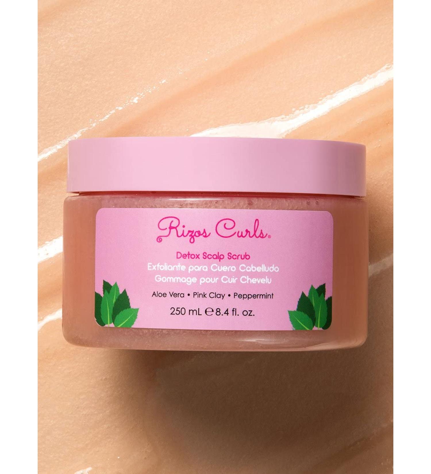 Rizos Curls Detox Scalp Scrub - 8.4fl oz | Gentle Exfoliation for Healthy Hair - Buy Online on GoSupps.com
