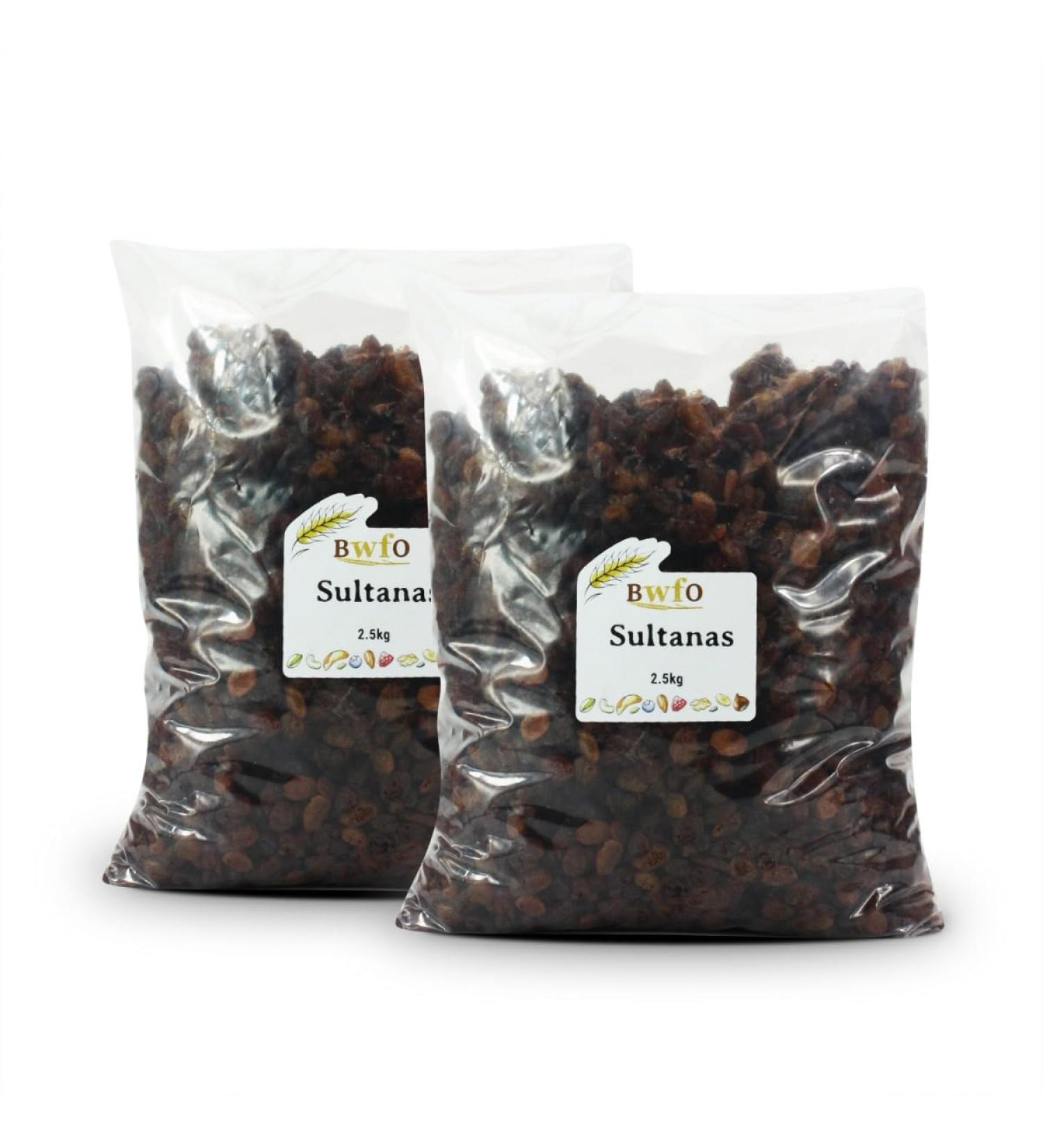 Sultanas 5kg (BWFO)