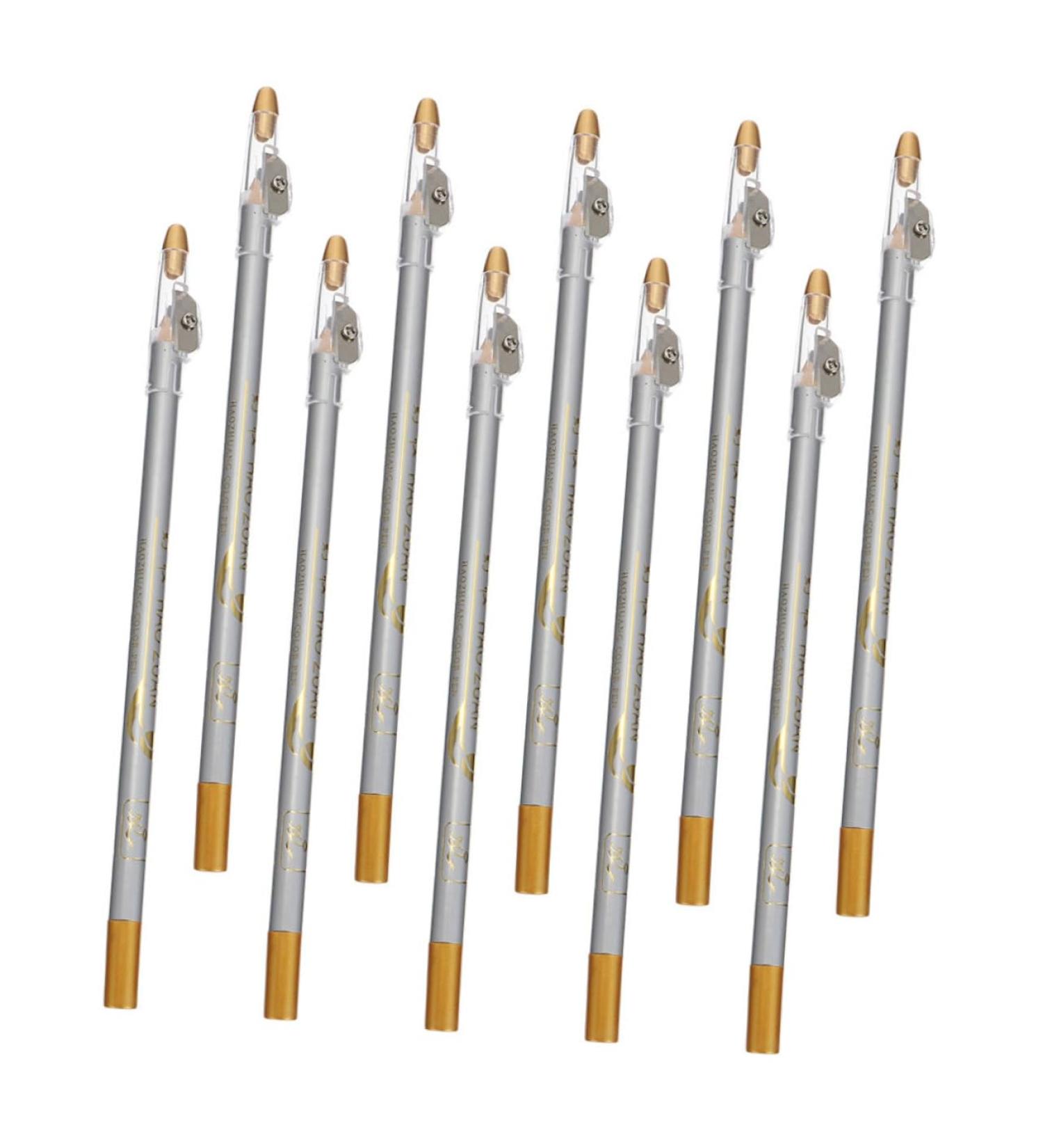  PAMINGONO 10 Pieces Pencil Sharpener Eyebrow Pencil Waterproof Eyebrow Pen Eyeliner Pencils with Sharpener Strokes Pencils Eyebrow Pencils Highlighter Makeup Pen Lipstick Gadgets PAMINGONO - Buy Online on GoSupps.com