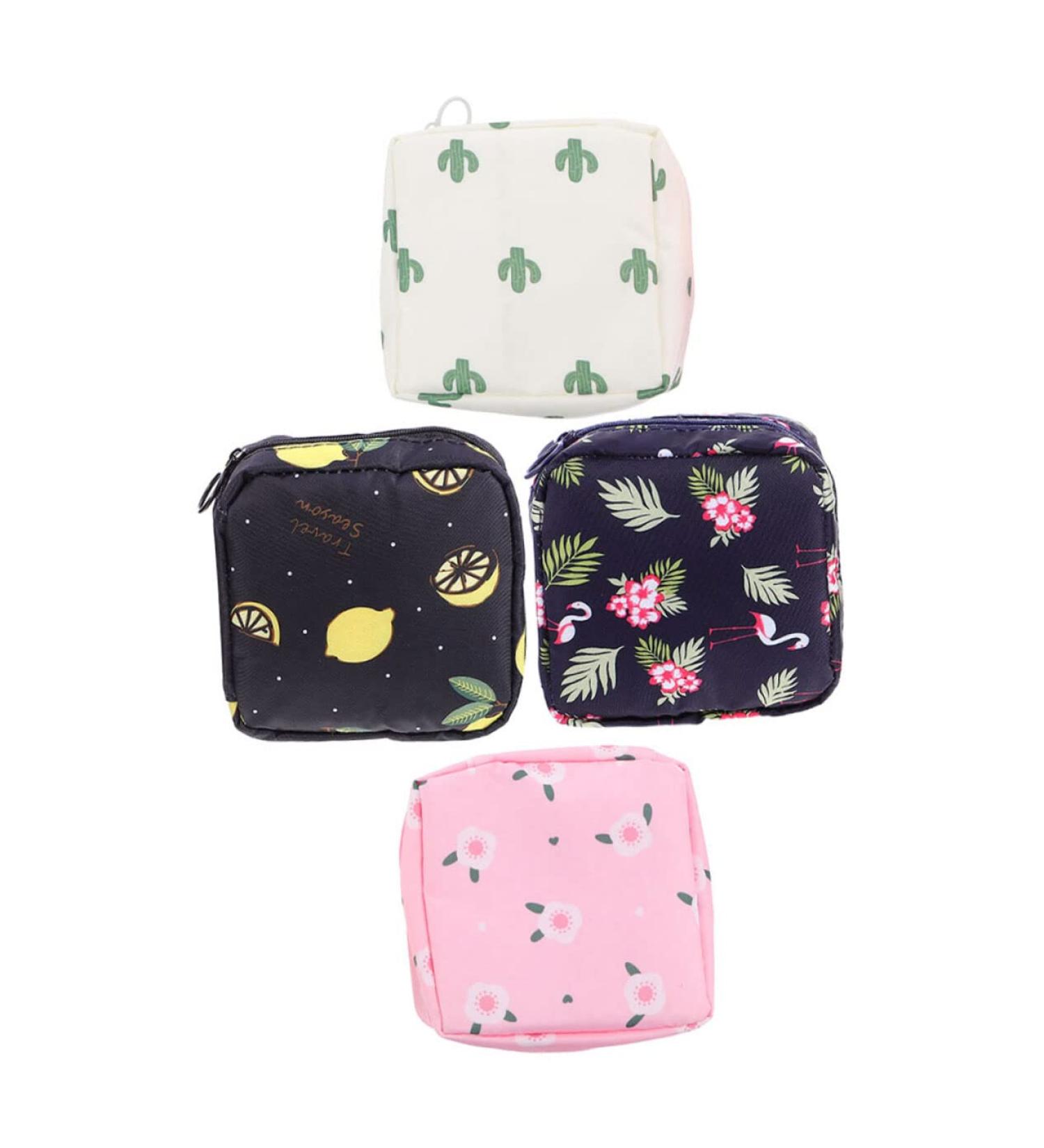 Healeeved Women's Storage Bag Set | 4 Oxford Fabric Organizers for Bandages Breastfeeding Inserts Napkins Documents & Lipstick - Buy Online on GoSupps.com