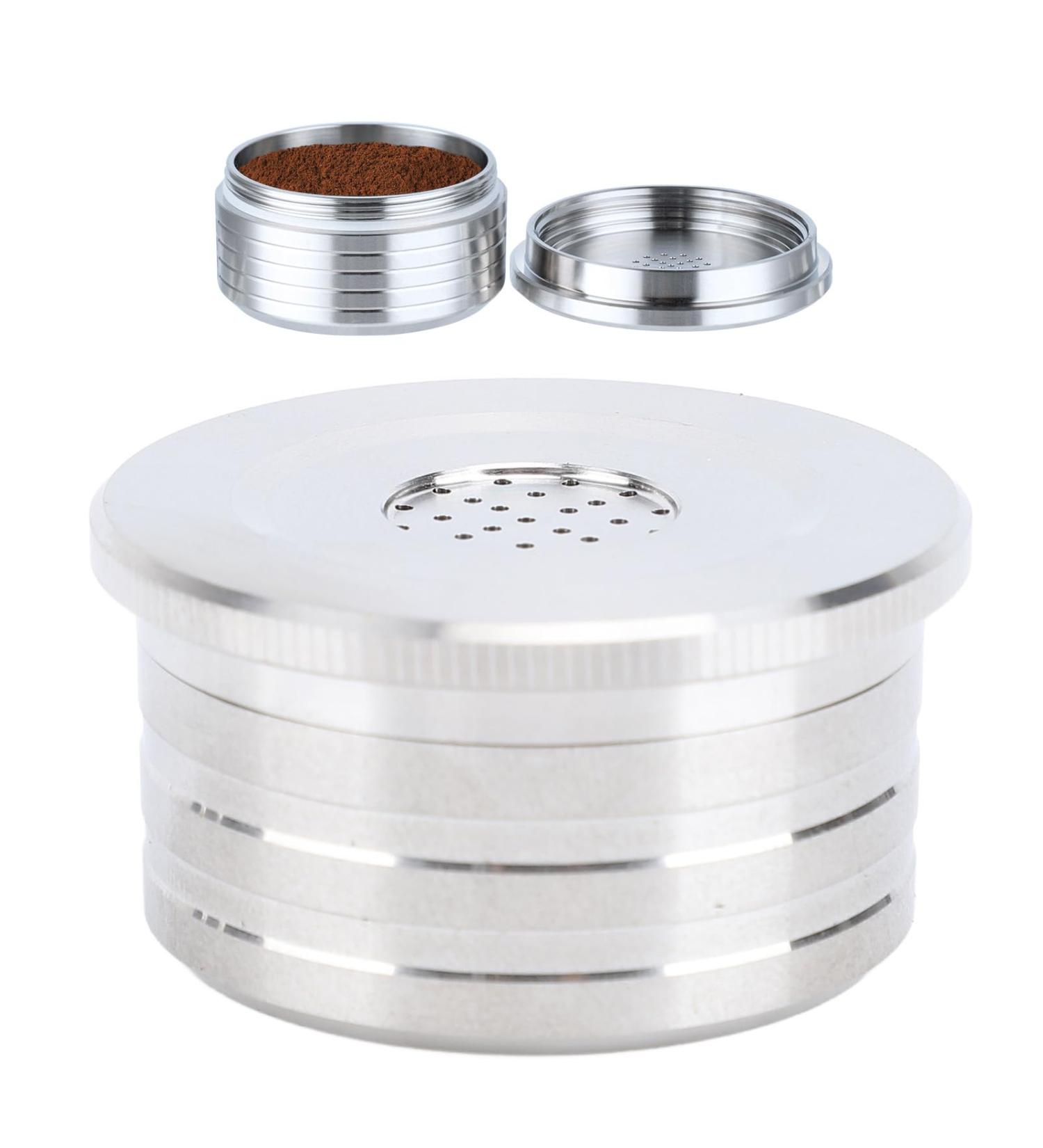 Kit de Capsules de caf R utilisables Dosette de caf R utilisable en Acier Inoxydable pour Machine caf Facile Nettoyer Go t personnalis (avec filtres en papier Brosse Cuill re Avec Filtres en Papier Brosse Cuill re Presse - Buy Online on GoSupps.com