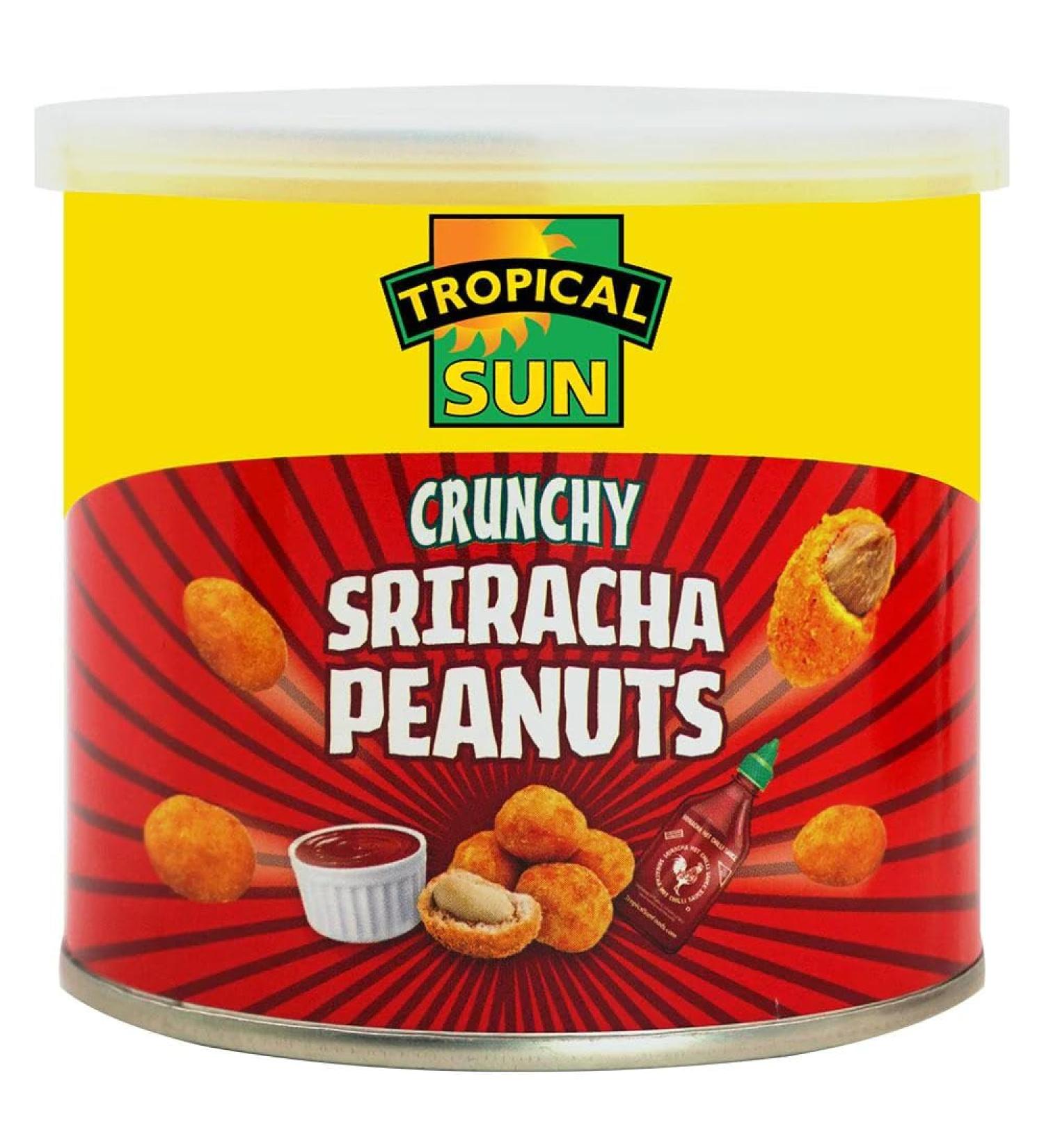 Tropical Sun Crunchy Sriracha Peanuts 140g-Fd