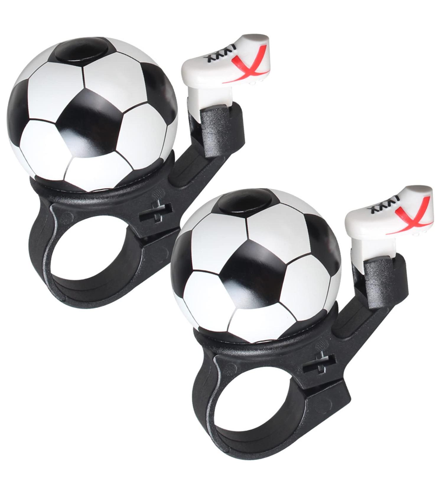 Buy 2 Pack Children s Bicycle Bells - Clear Loud Sound for All Bikes - Fun Football Design - Buy Online on GoSupps.com