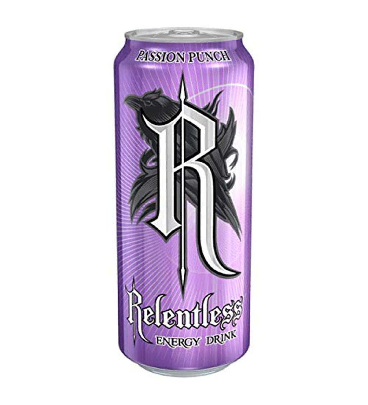 Relentless Relentless Energy Passion Punch 500ml Bottles (Pack of 12)