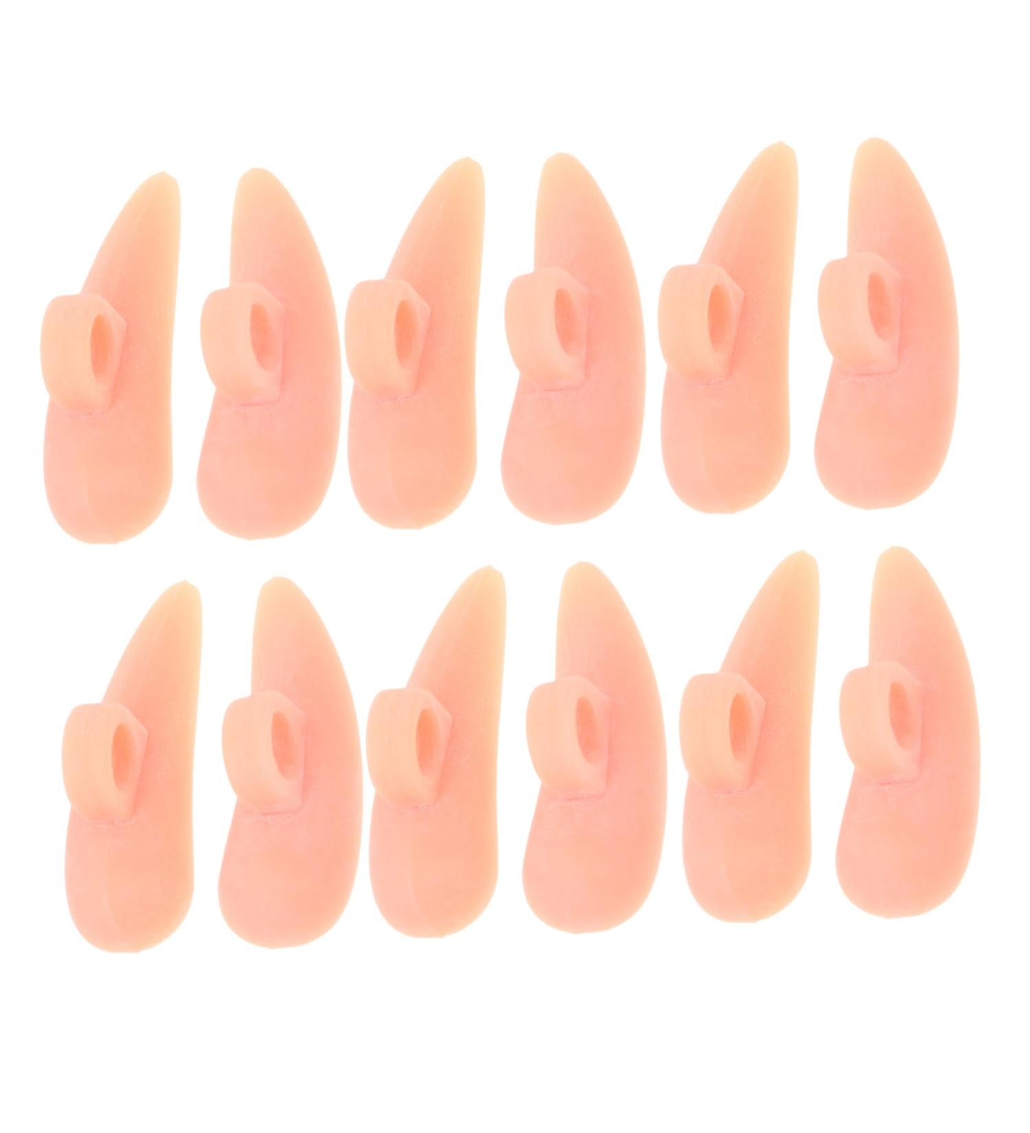 FRCOLOR 12pcs Silicone Bunion Support Pads - Foot Spacers & Insoles for Comfort | International Shipping - Buy Online on GoSupps.com