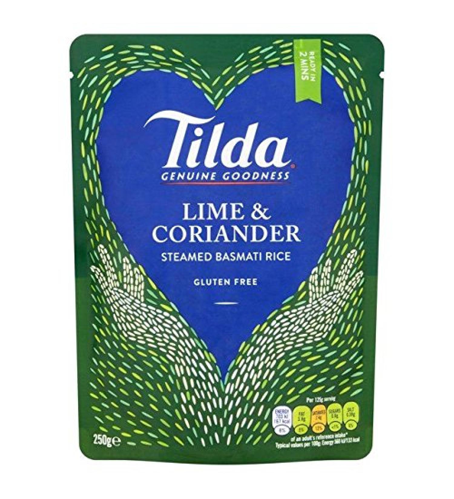 Tilda Tilda Steamed Basmati Lemon and Coriander 250 g