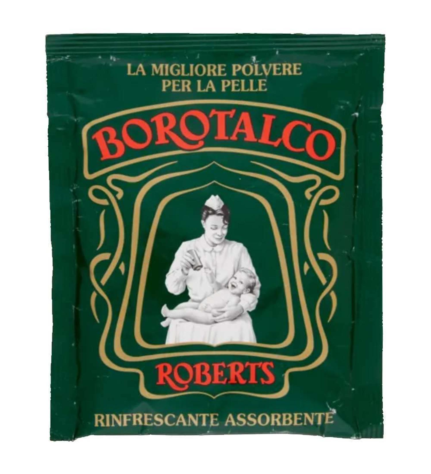 ROBERTS BOROTALCO Natural fine talcum powder Talc Thin Powder Bag 120g
