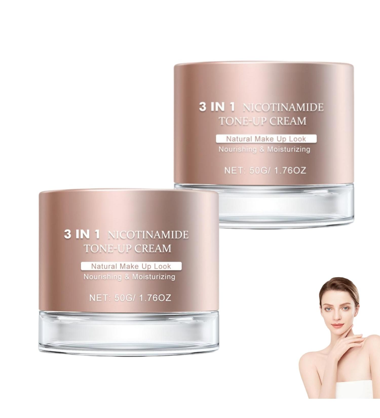 MAYFRI 3 in 1 Whitening Cream - for Radiant and Flawless Skin - Use on the Whole Body Toning Cream Nicotinamide Toning Cream - Buy Online on GoSupps.com