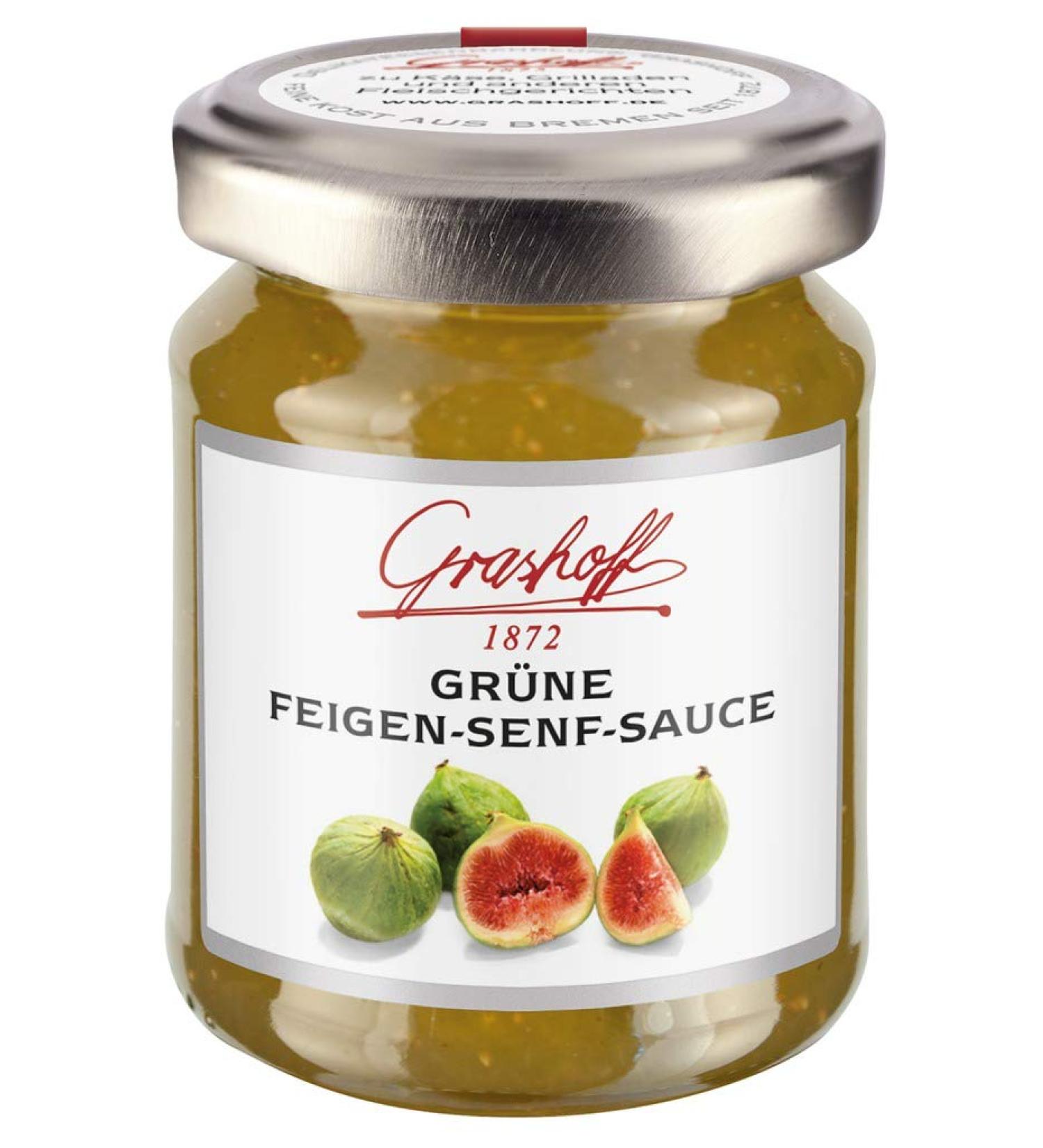 Grashoff Grashoff - Sauce moutarde verte - 125 ml