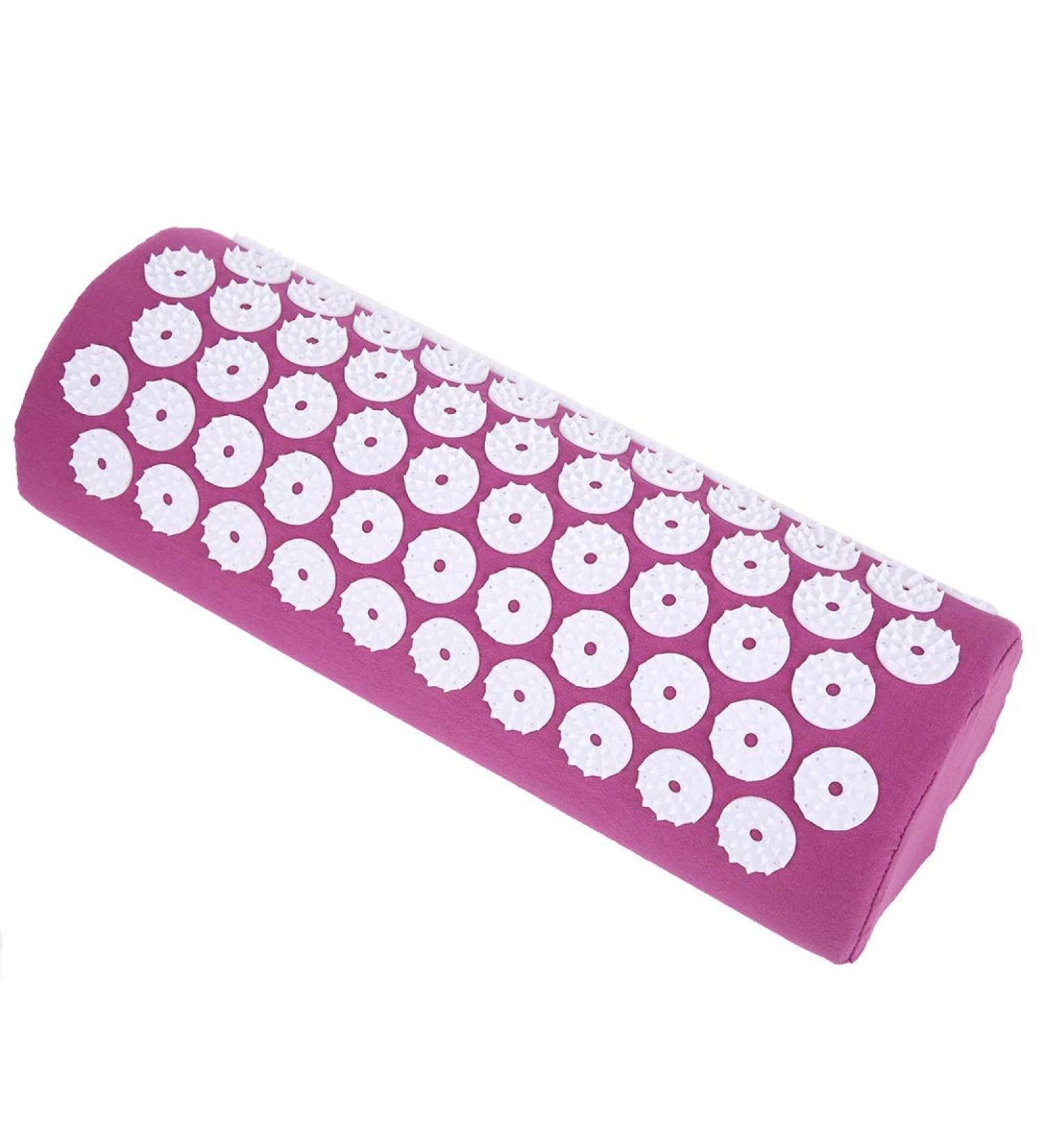 Cosiki Acupress Tower Pad Cushion Set - Comfortable & Durable Massage Yoga Mat | Relaxation Acupuncture Mat for Back & Floor Use - Three-Part Purple - Buy Online on GoSupps.com