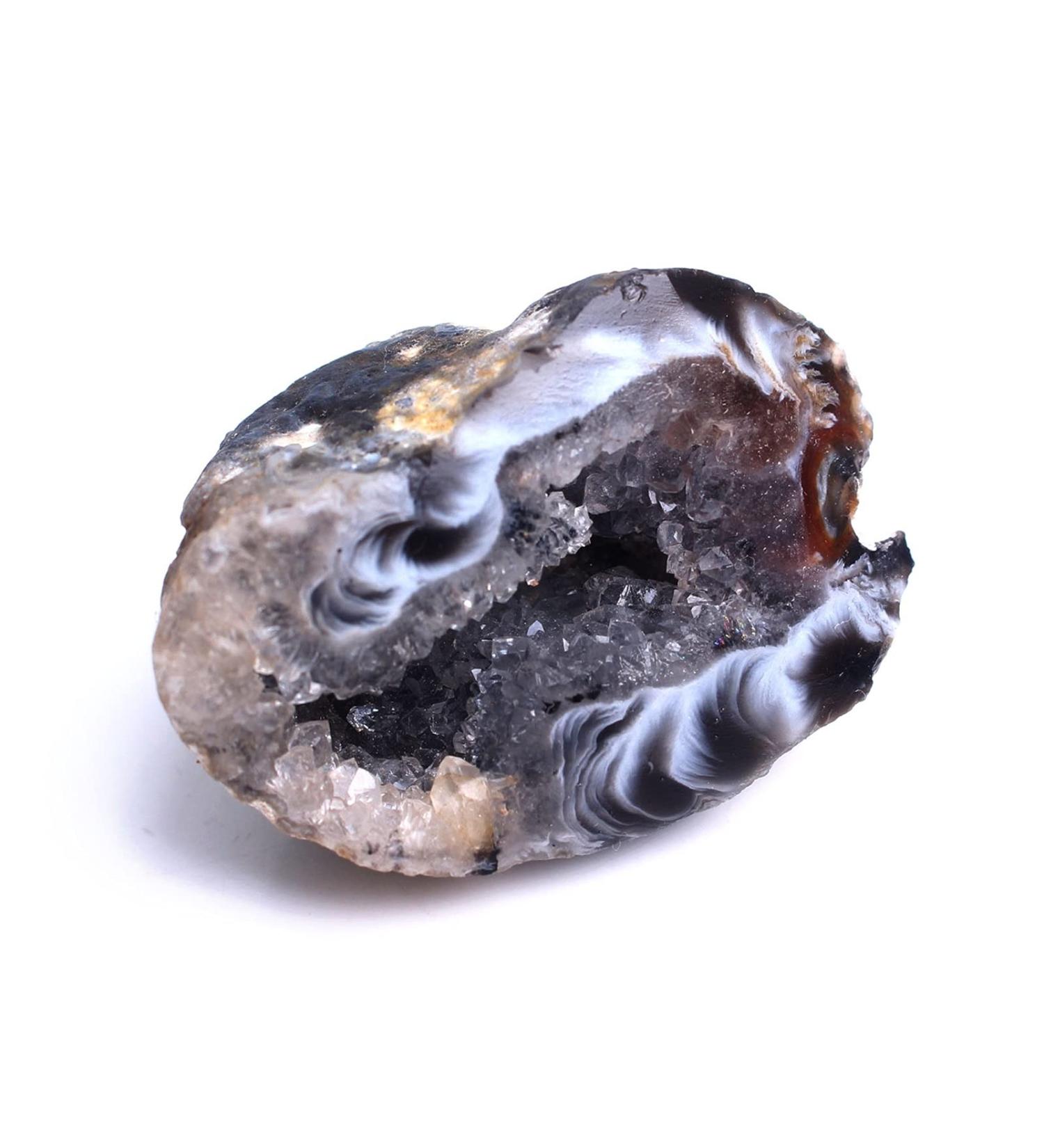 1PC New Natural Agate Crystal Polished Irregular Cluster Quartz Gemstone Cornucopia Pendant Specimen Wedding Party Decor Crystal Cluster (Size : Small 2pcs) - Buy Online on GoSupps.com