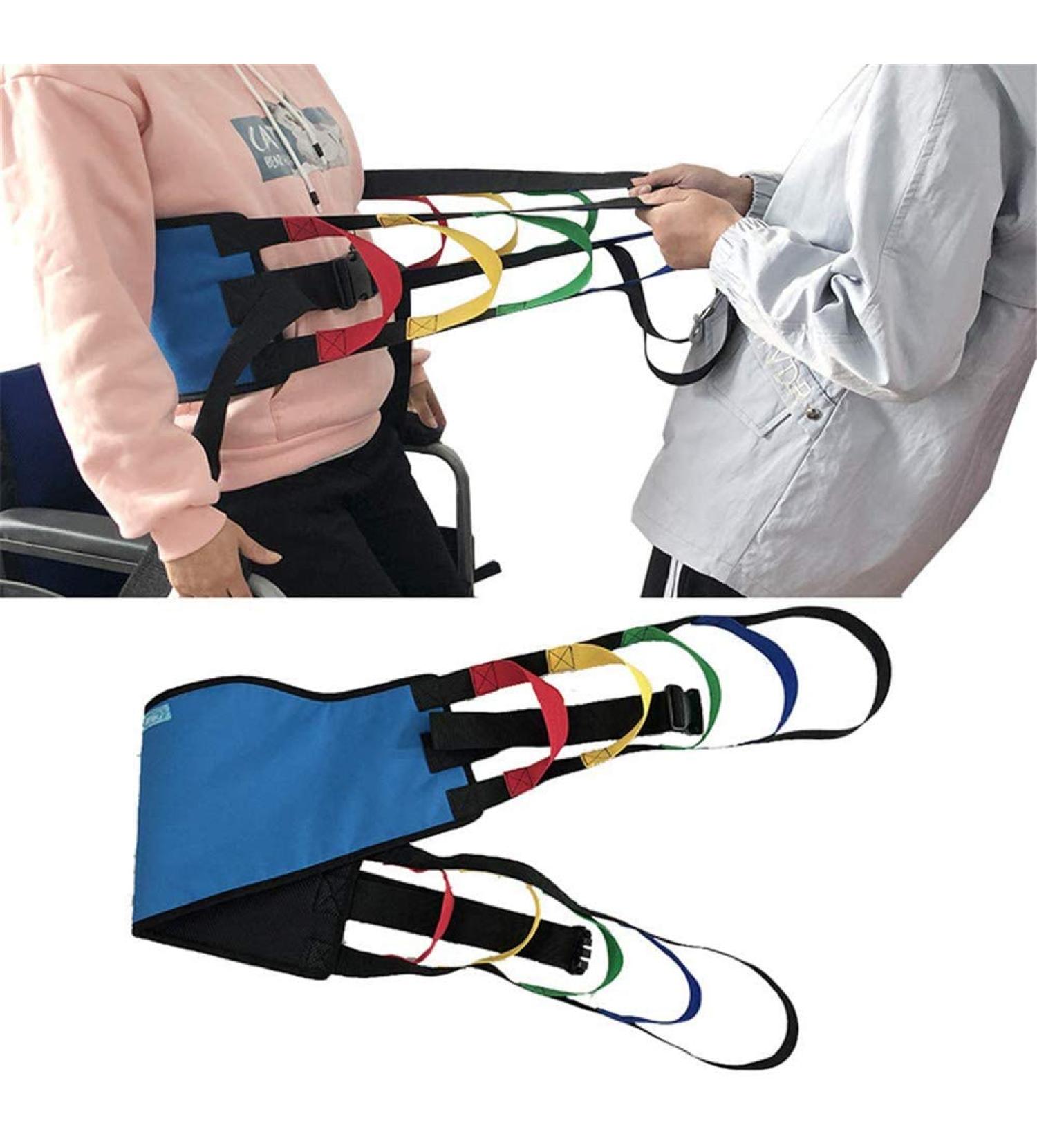Patient Lift Sling Transfer Belt Stand Assistance Belt Transfer Belt Lift Sling Transport Mobility Aids Positioning Pad with Handles Use for Seniors Bedridden Disabled Obesity - Buy Online on GoSupps.com
