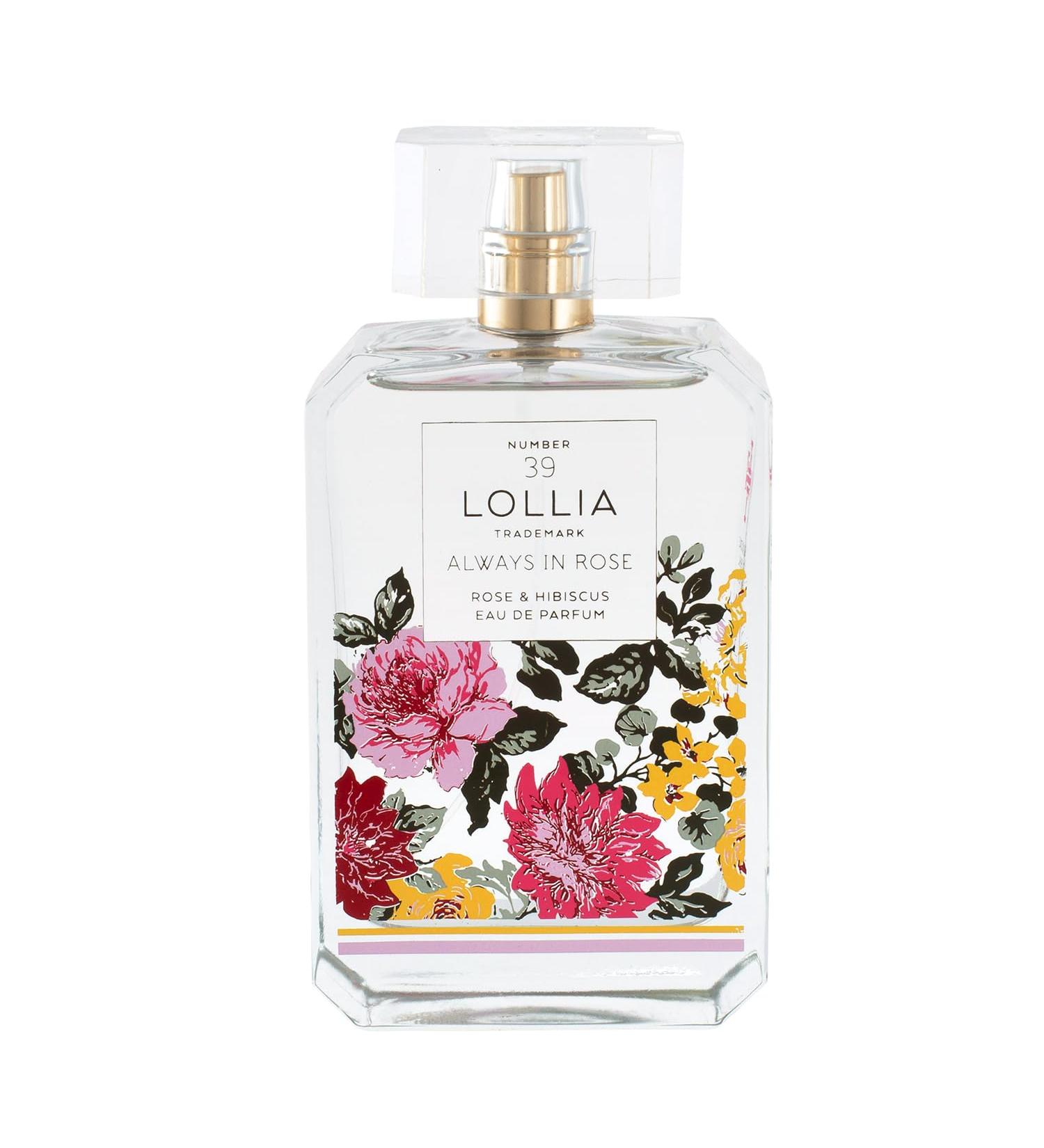 LOLLIA Always in Rose Eau de Parfum 3.4 fl. oz. - Rose & Hibiscus Beautifully Captivating Perfume Women s Perfume Eau de Parfum Spray for Women Women s Fragrance Always in Rose 3.4 Fl Oz (Pack of 1) - Buy Online on GoSupps.com