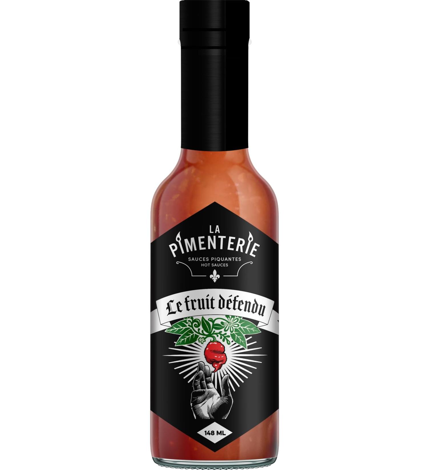 La Pimenterie Hot Sauce - Le Fruit Defendu (The Forbidden Fruit) 148ml Featured on Hot Ones - Buy Online on GoSupps.com