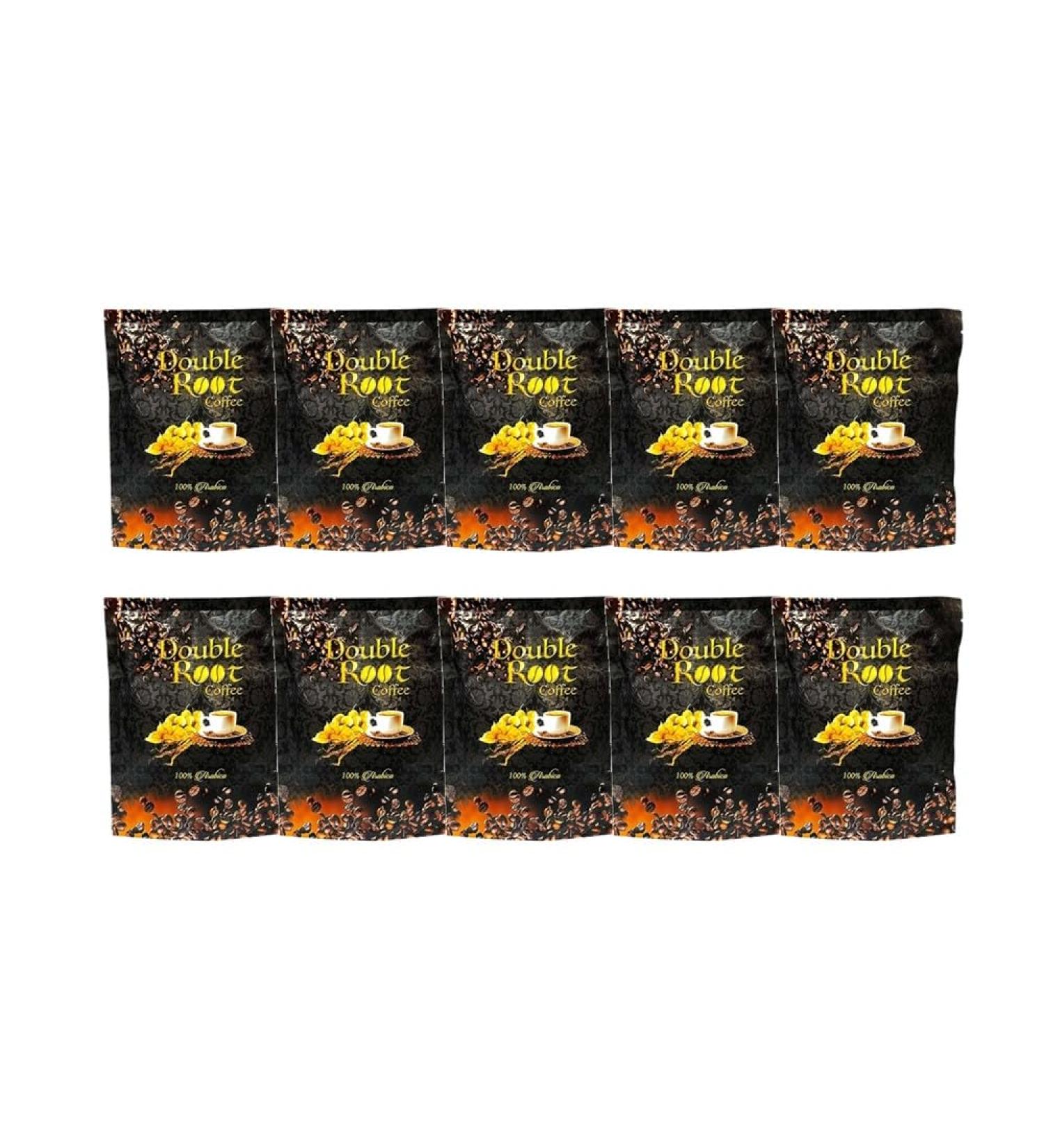 10 Boxes Double Root Coffee Arabica Coffee Roasted Beans