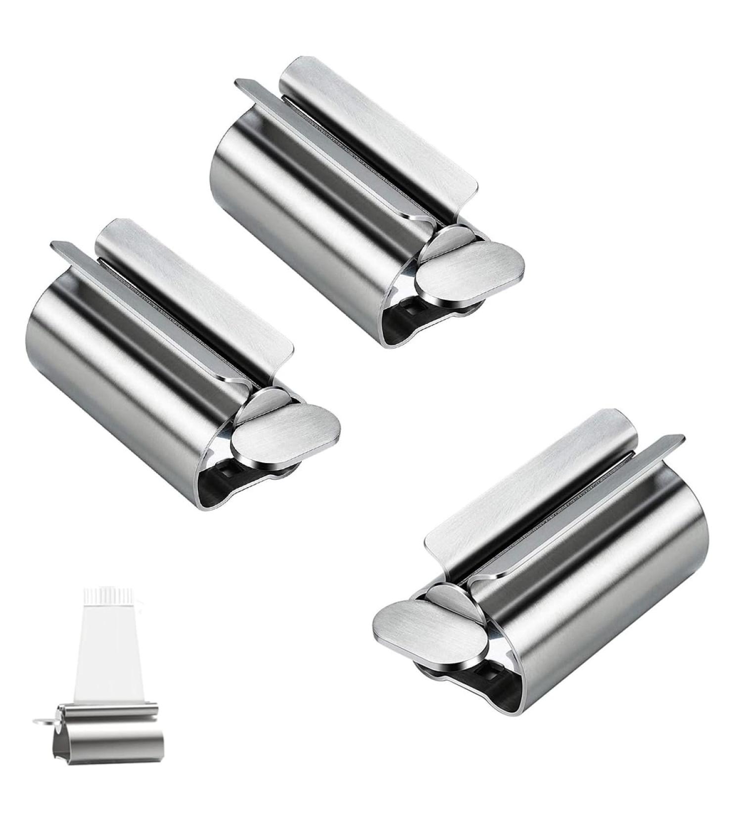 Sinzau 3-Piece Stainless Steel Tube Squeezer Set | Perfect for Toothpaste Face & Hand Creams - International Shipping Available - Buy Online on GoSupps.com
