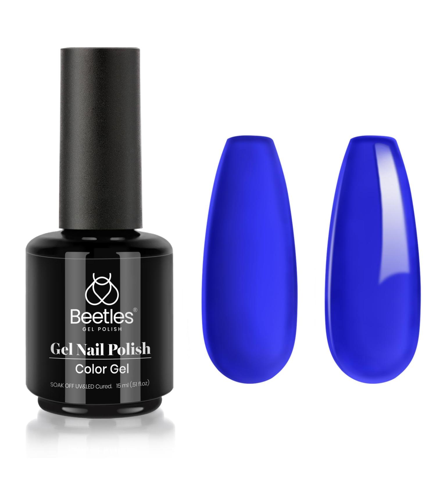 Paulina Lapis Blue UV Gel Nail Polish 15ml - Perfect for DIY Nail Art & Beginners - Buy Online on GoSupps.com