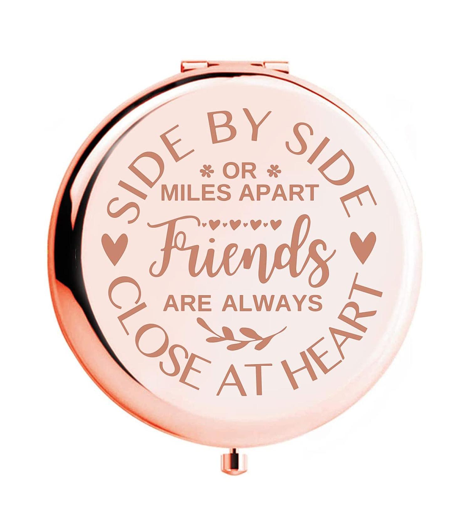 WHING Long Distance Friendship Makeup Mirror - Perfect Gift for Best Friend, Sister, or Coworker - Buy Online on GoSupps.com