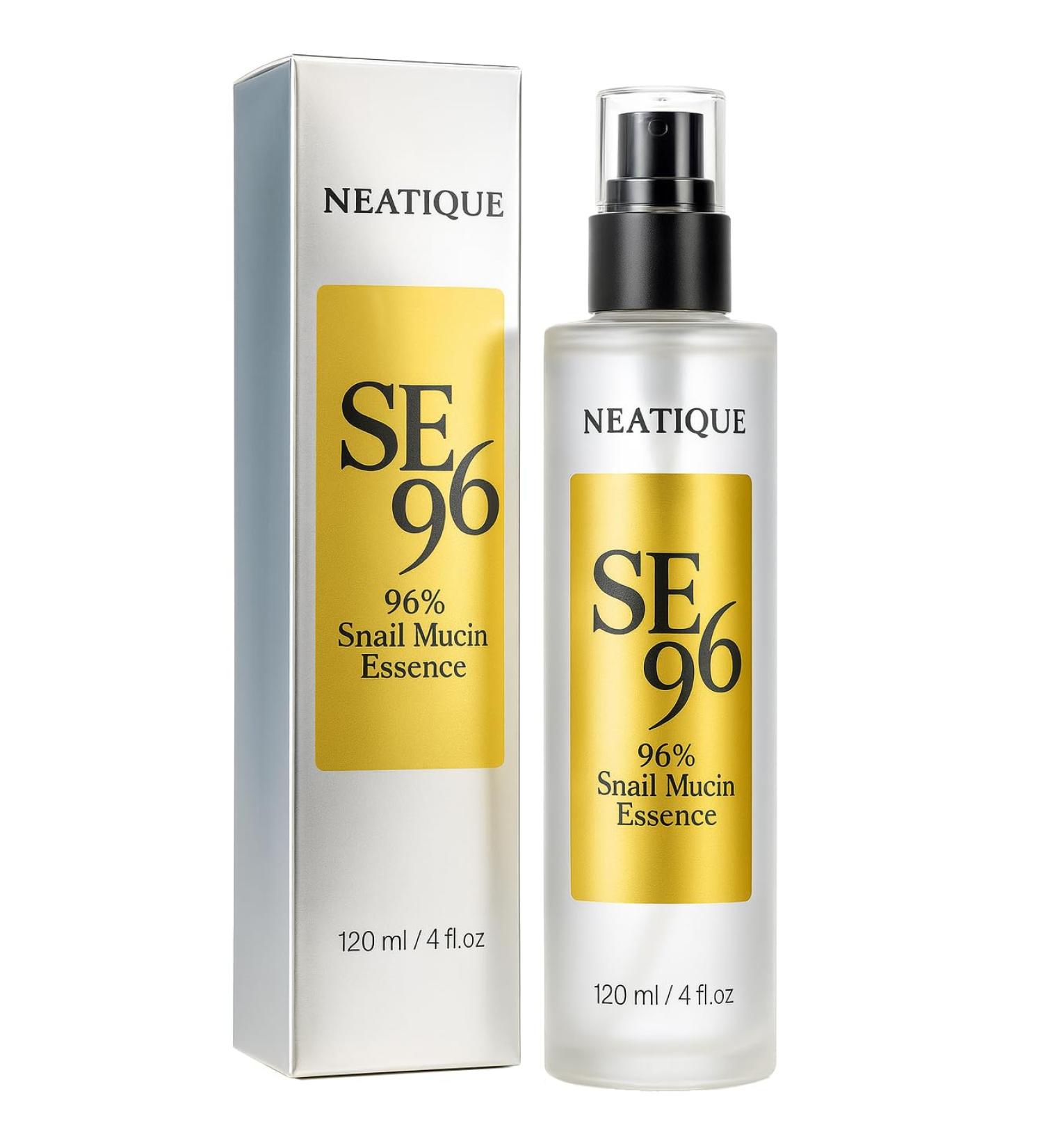 Advanced Snail 96% Mucin Power Essence 120ml Neatique SE96 Hydrating & Repairing Snail Mucin Serum for Face with Snail Secretion Filtrate for Wrinkles & Dull Skin & Fine Lines 4 fl.oz - Buy Online on GoSupps.com