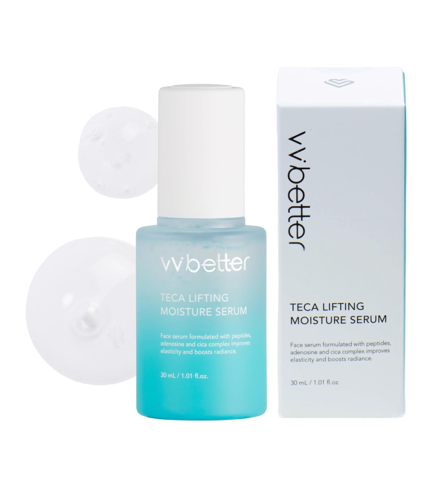 Centella Asiatica Lifting Serum with Peptides Niacinamide & Hyaluronic Acid - Hydrating Korean Skincare for Sensitive Skin | Glow & Plump Effect 1.01 fl. Oz - Buy Online on GoSupps.com