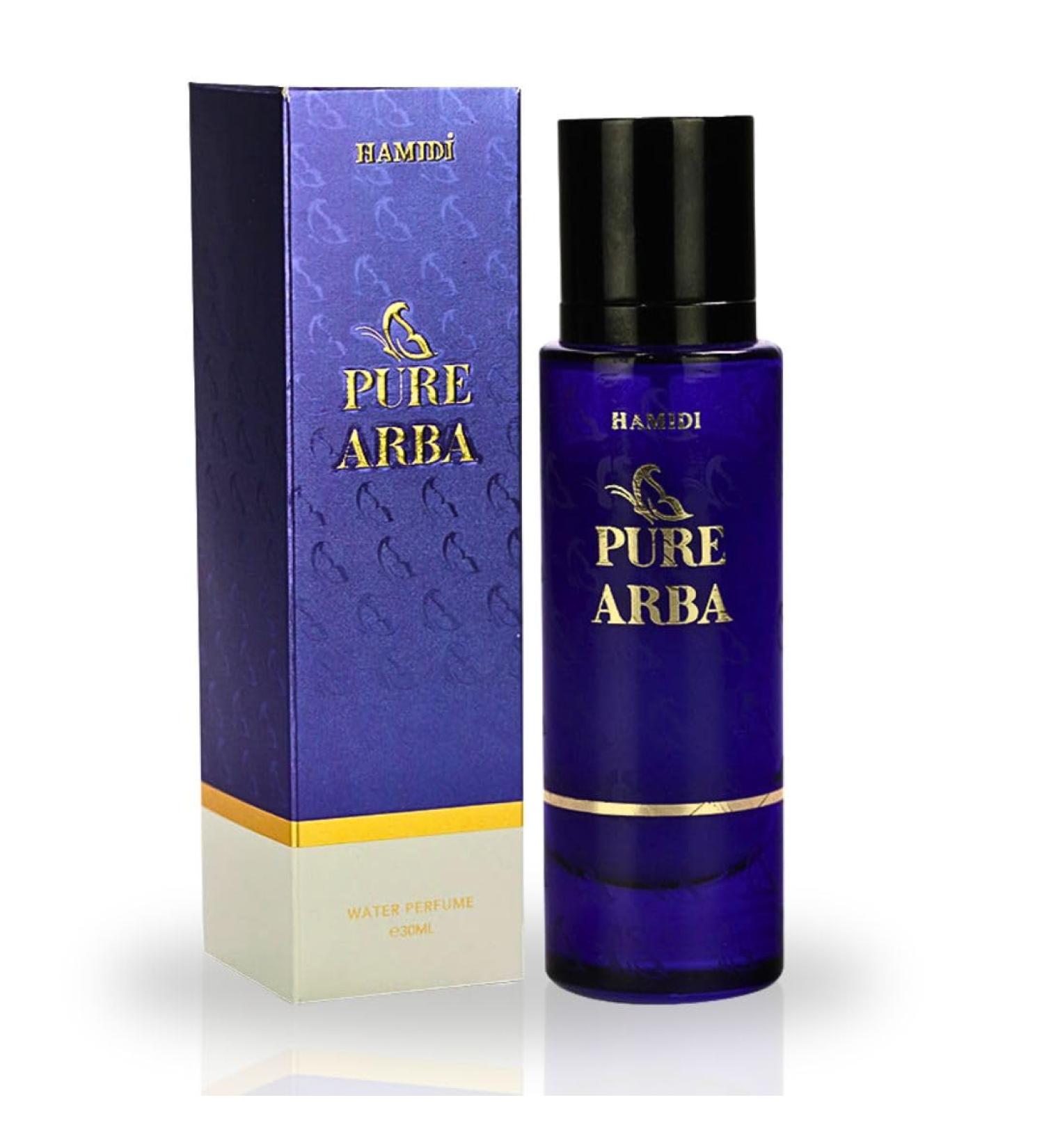 Hamidi PURE ARBA Water Perfumes for Women & Men Long-Lasting Perfume 30ML (1.01 OZ) Invigorating Unisex perfume Indulge In The Luxurious Essence Of This Alluring Fragrance - Buy Online on GoSupps.com