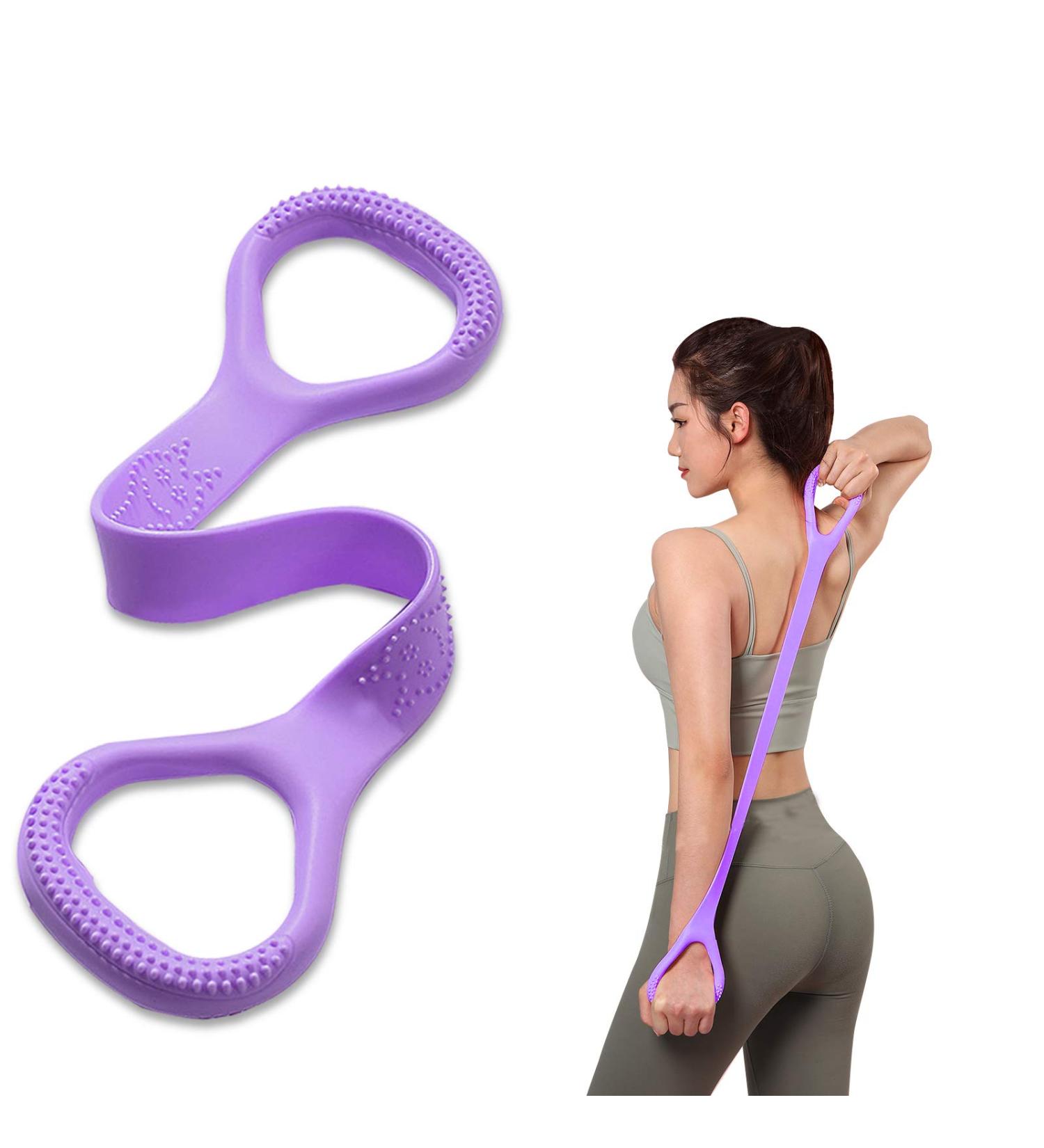 Figure 8 Fitness Resistance Band Arm|Back Training Elastic Ropes - Pure Barre Workout Chest Arm and Shoulder Stretch Bands Exercise Equipment for Physical Therapy Yoga Pilates Stretching - Buy Online on GoSupps.com
