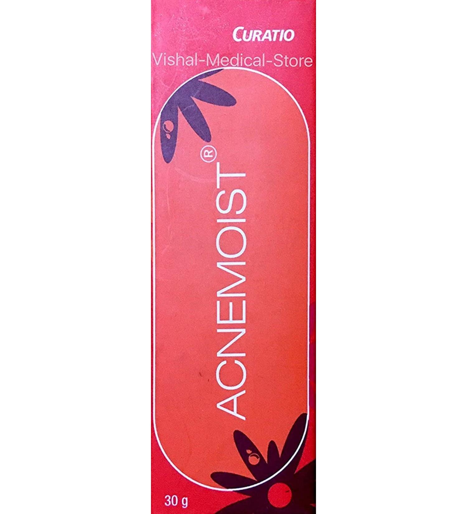 ACNEMOIST - Best Moisturizing Cream for Sensitive & Acne-Prone Skin | Now in 60g Size - Shop Internationally - Buy Online on GoSupps.com