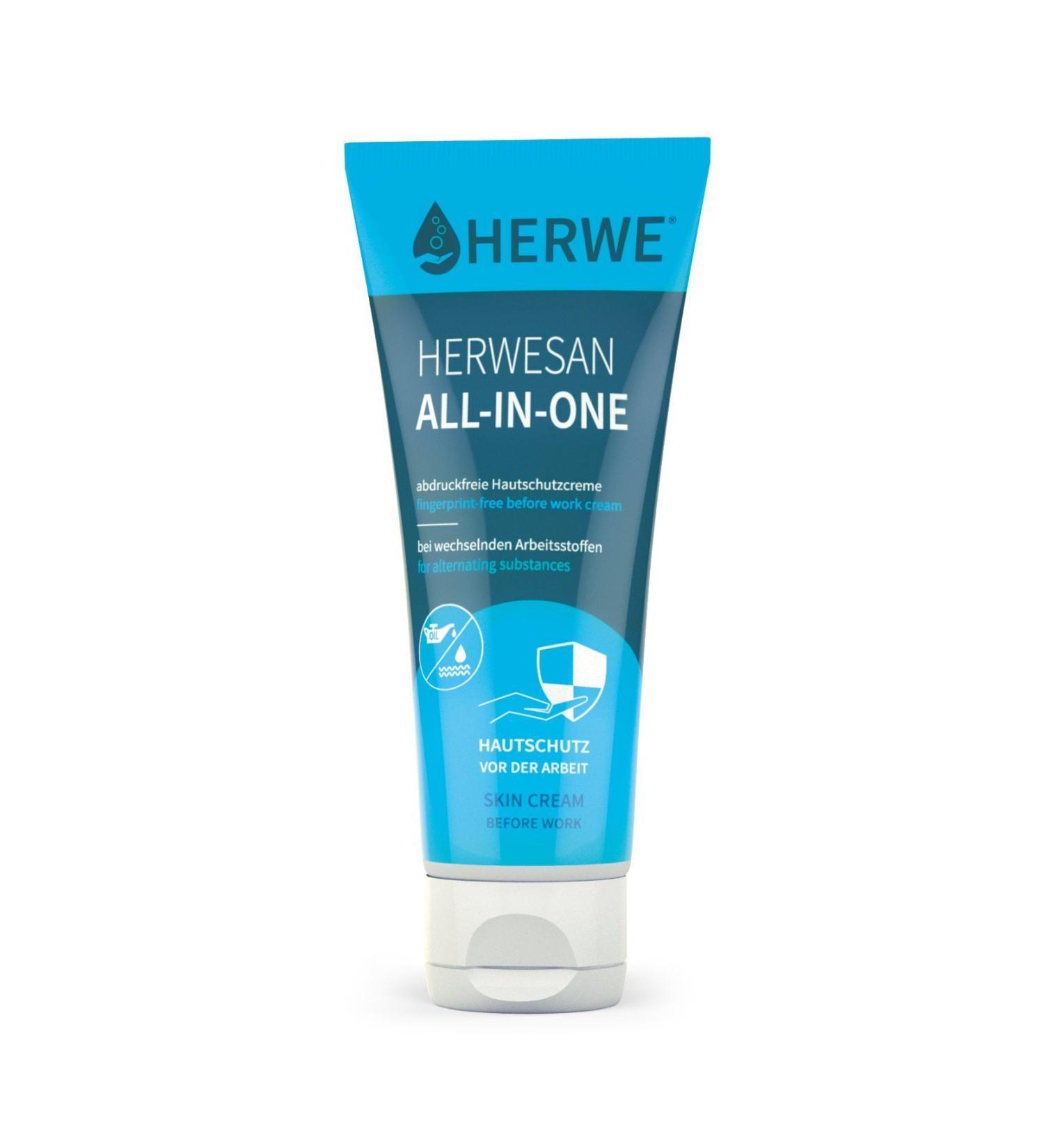 Herwe all in one skin protection 100 ml tube