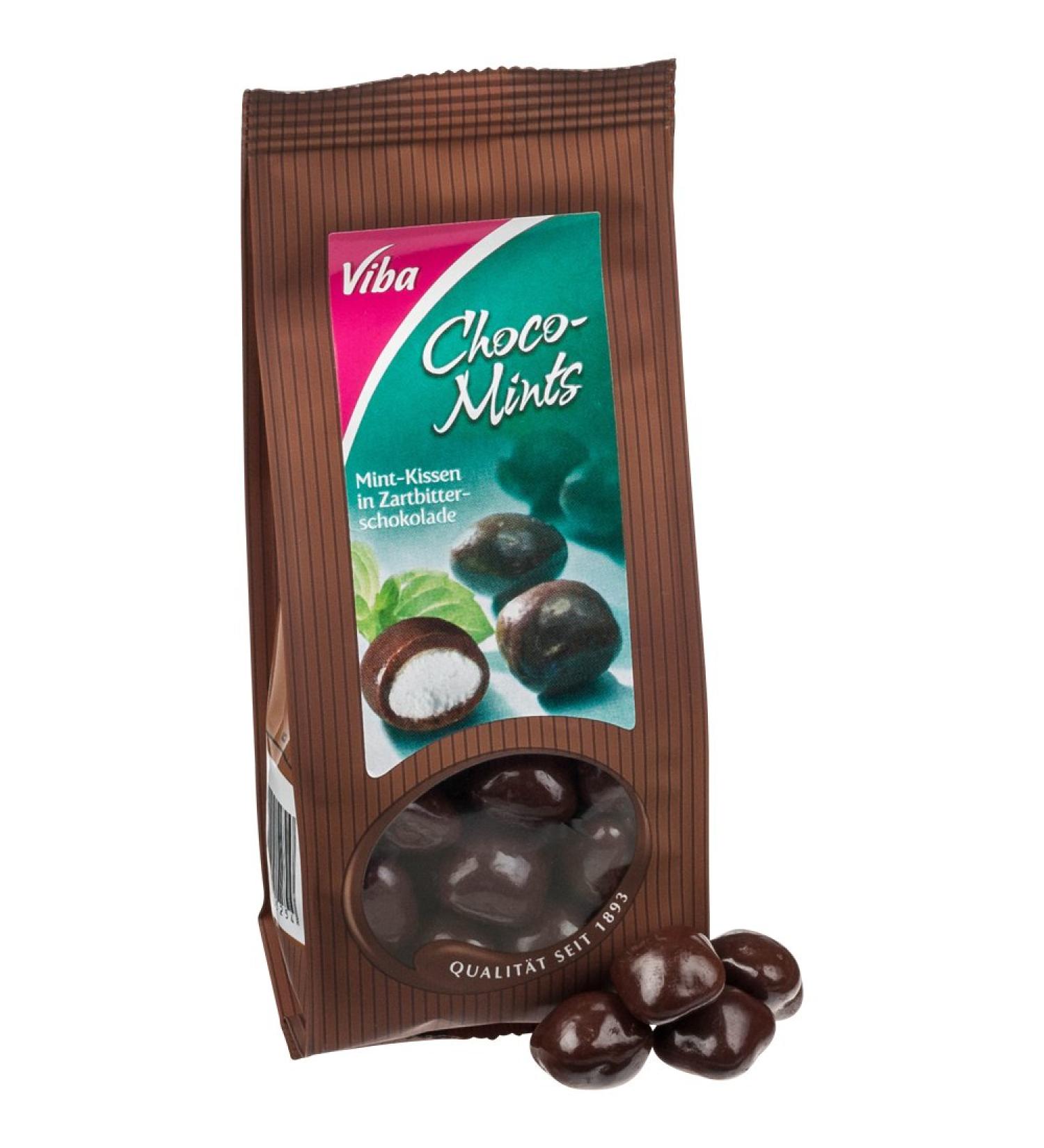 Viba Dragees Choco-Mints 100g - Premium Chocolate-Covered Mints for International Shipping | Buy Online - Buy Online on GoSupps.com