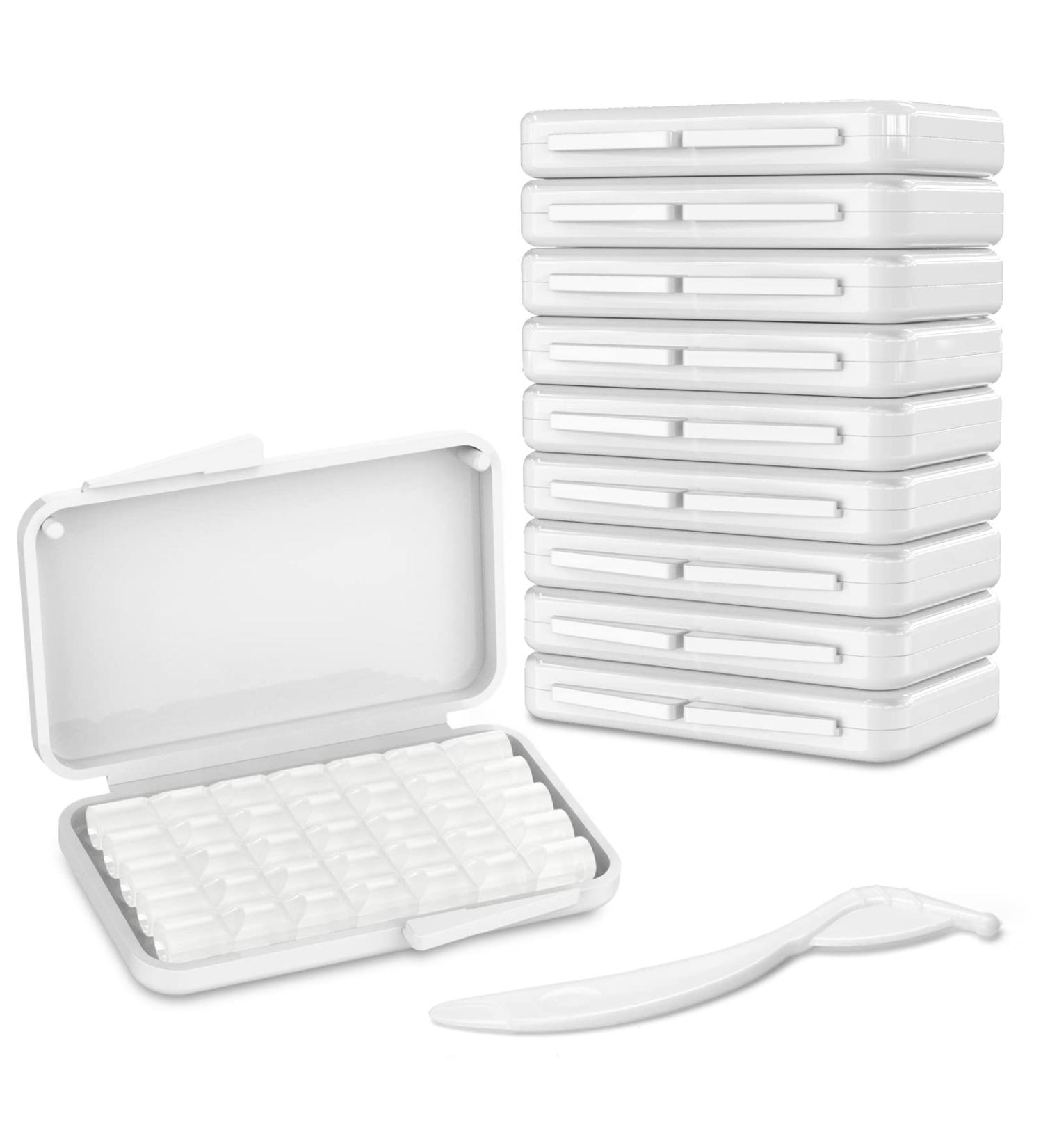 Orthodontic Wax for Braces - 10 Pieces 50 Strips | Pain Relief & Irritation Relief | Tasteless Dental Wax - Buy Online on GoSupps.com