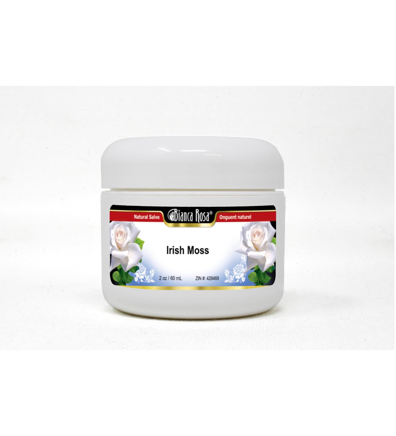 Irish Moss Salve Ointment 2 oz - Organic Skin Relief & Moisturizer for All Skin Types - International Shipping Available - Buy Online on GoSupps.com