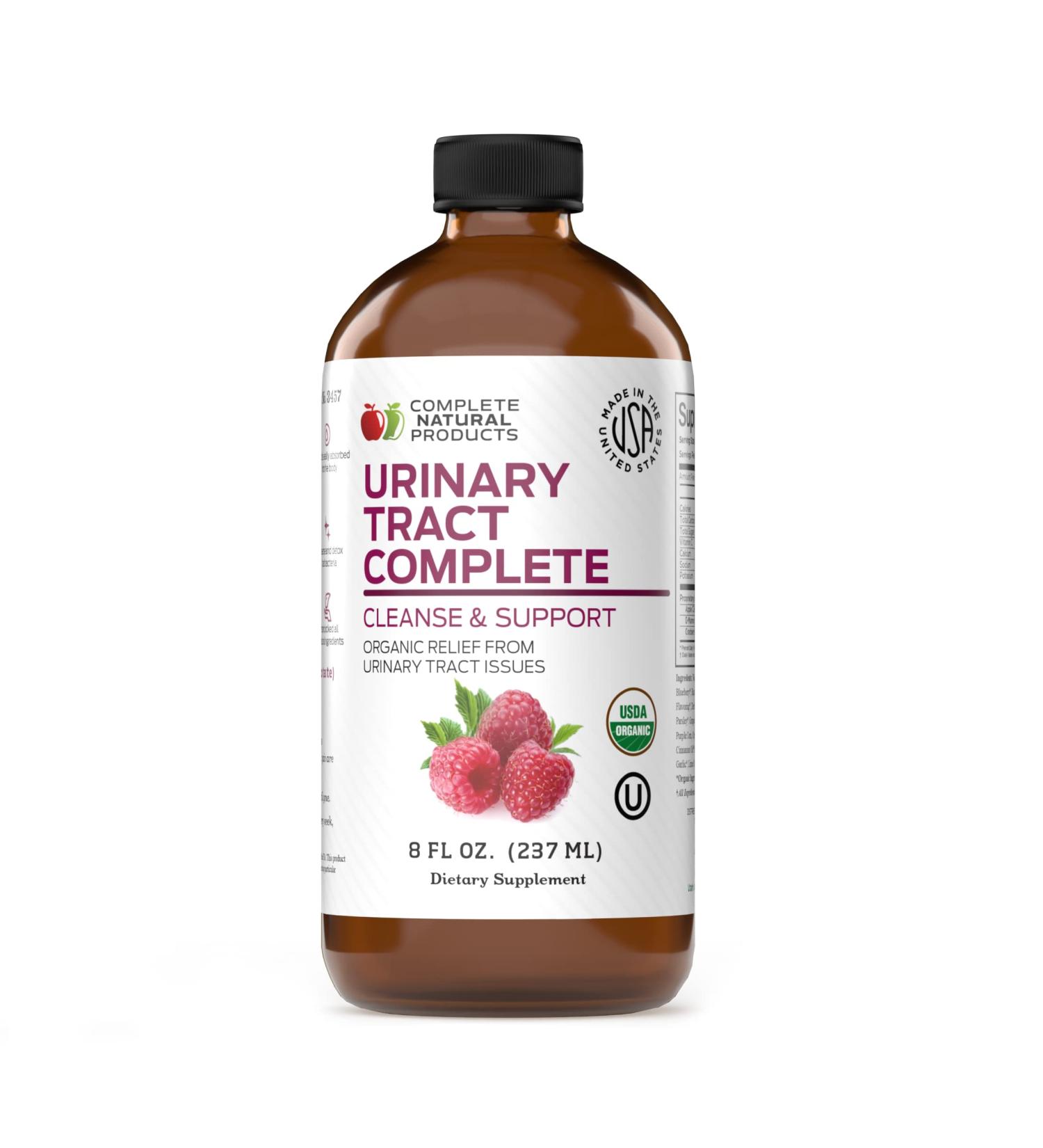 Organic Urinary Tract Complete 8oz Liquid - UTI Prevention & Candida Infection Treatment - 8 Fl Oz - Buy Online on GoSupps.com