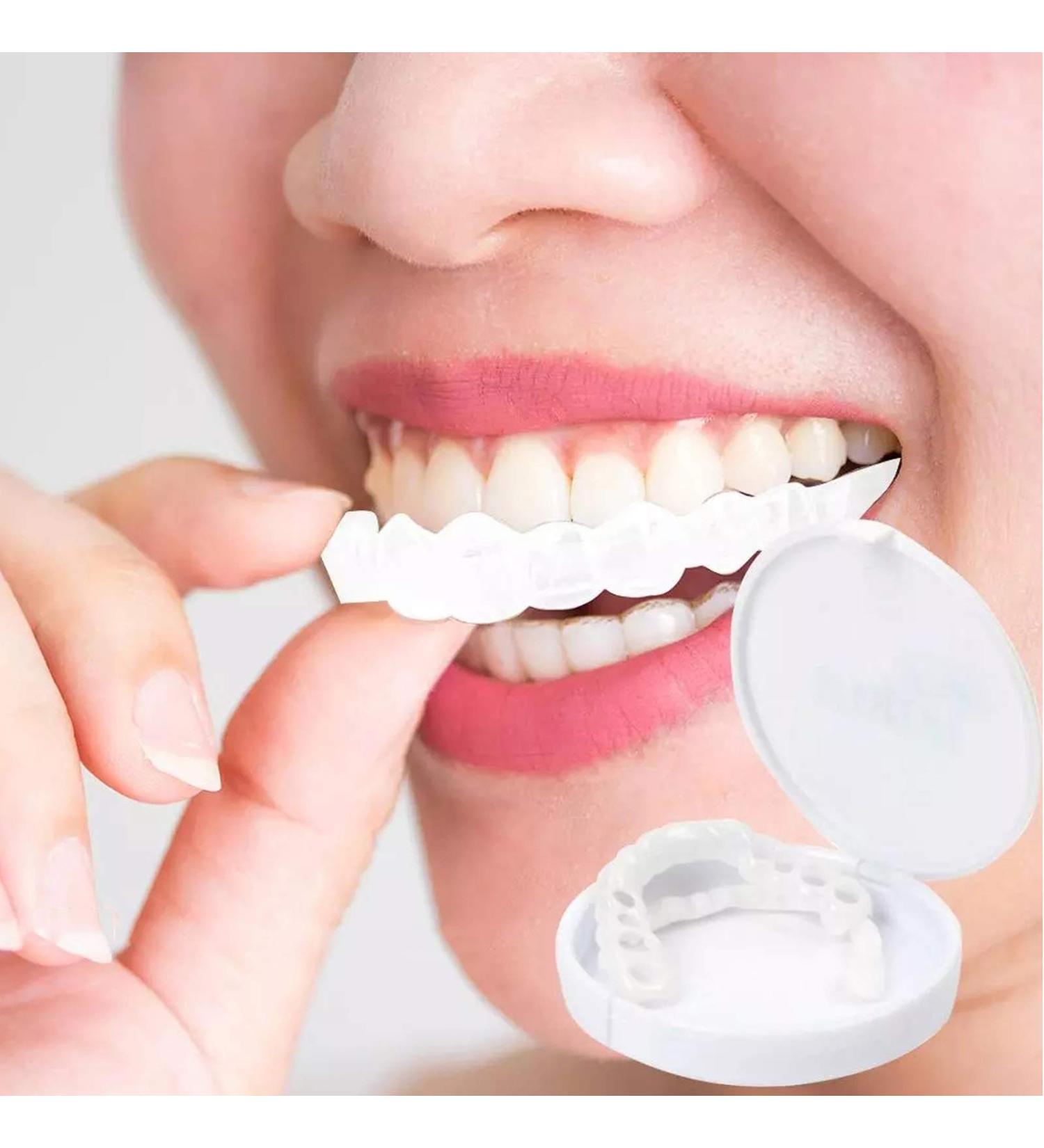 Buy WTTFC 2 Pairs Cosmetic Teeth | Temporary Dentures & Dental Repair Veneers - Fix Missing Broken Tooth Instantly - Buy Online on GoSupps.com