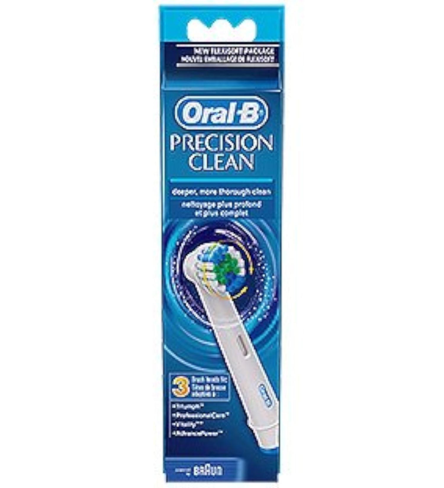 Oral-B Rechargeable Toothbrush Heads - Pack of 3 | International Shipping Available - Buy Online on GoSupps.com