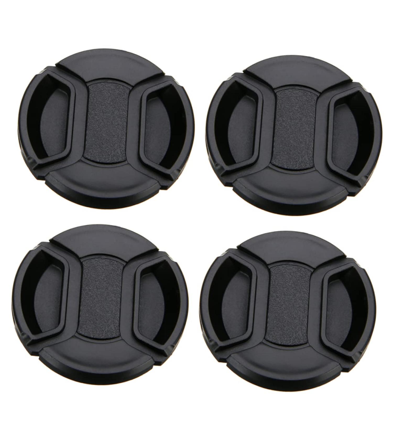 Milisten 4 Pcs Camera Lens Cover Lens Cover Replacement Mm Lens Cover SLR Camera Lenses Shots Camera Front Cap Lens Protective Covers Lens Protector Universal Lens Cap Dust Cover Black 6.7X6.7CM - Buy Online on GoSupps.com