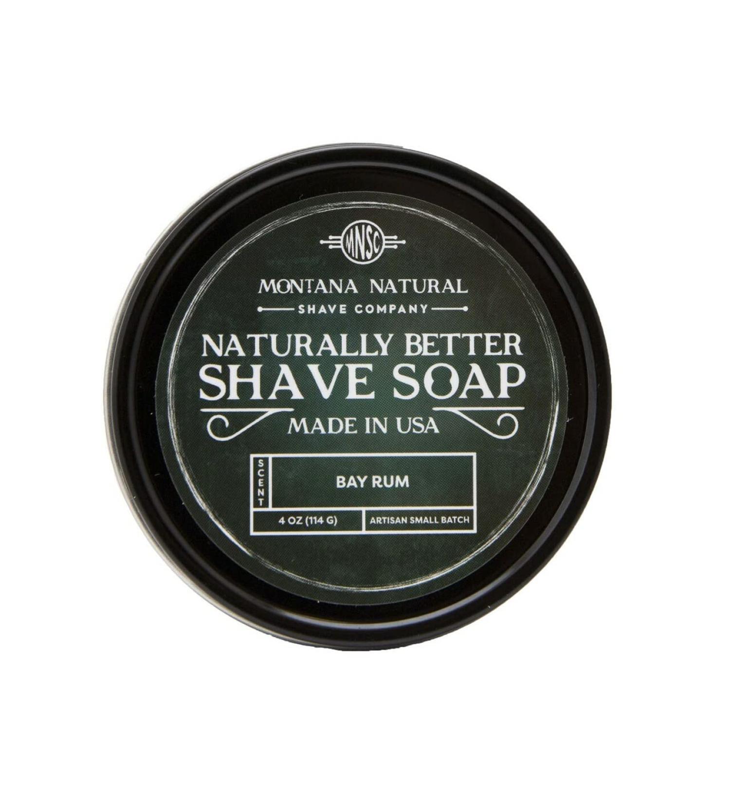 Buy MNSC Bay Rum Artisan Small Batch Shave Soap - All-Natural Hypoallergenic Smooth Shave Handcrafted in the USA - Buy Online on GoSupps.com