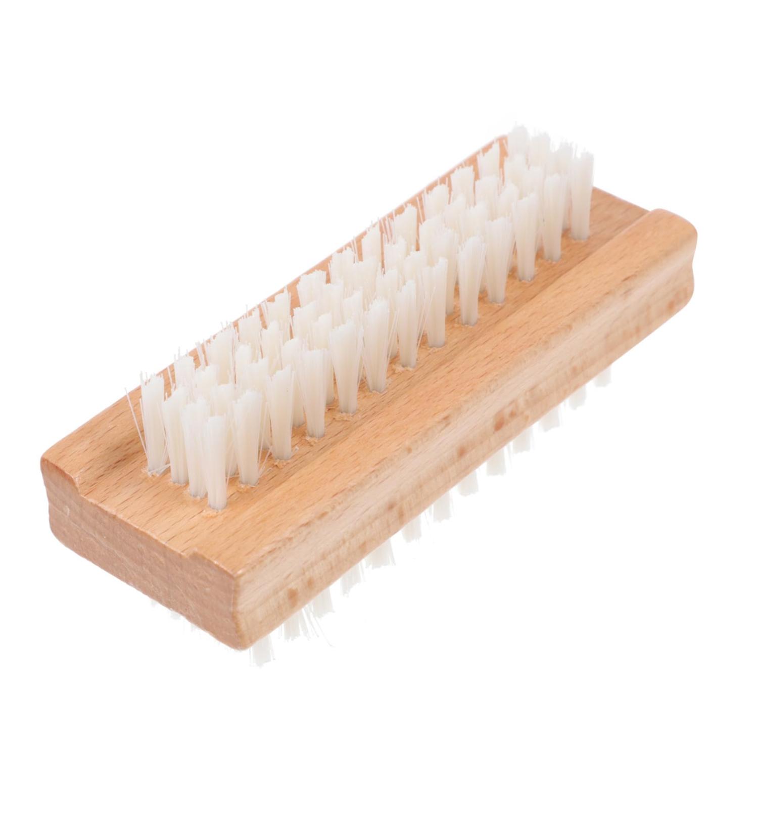 minkissy 1pc Nail Dust Brush Bristle Scrubber Tools Toenail Manicure Pedicure Supplies Nail Art Scrub Wooden Nail Brush Wood Bristle Nail Pedicure Brush Remove Brush Scraper Square - Buy Online on GoSupps.com
