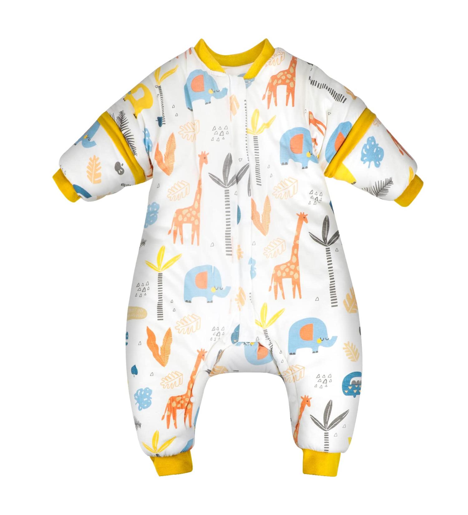 MOEMOE BABY Winter Toddler Sleep Bag with Feet 3.5 TOG - 110cm/6-8 years - Giraffes - Buy Online on GoSupps.com