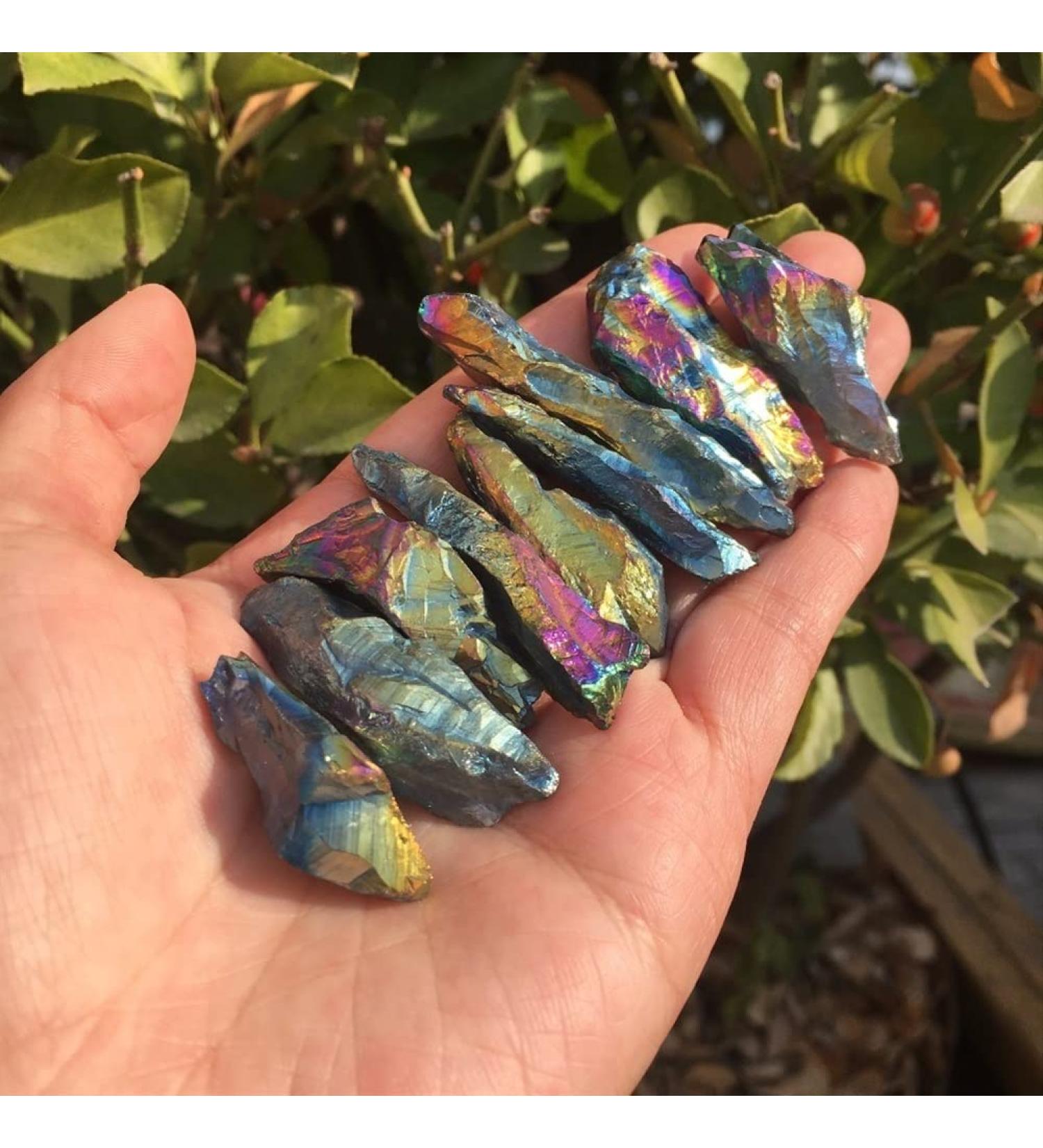 Natural Crystal Rough Home Decoration 100gelectroplated Specimen of Nature s - Buy Online on GoSupps.com