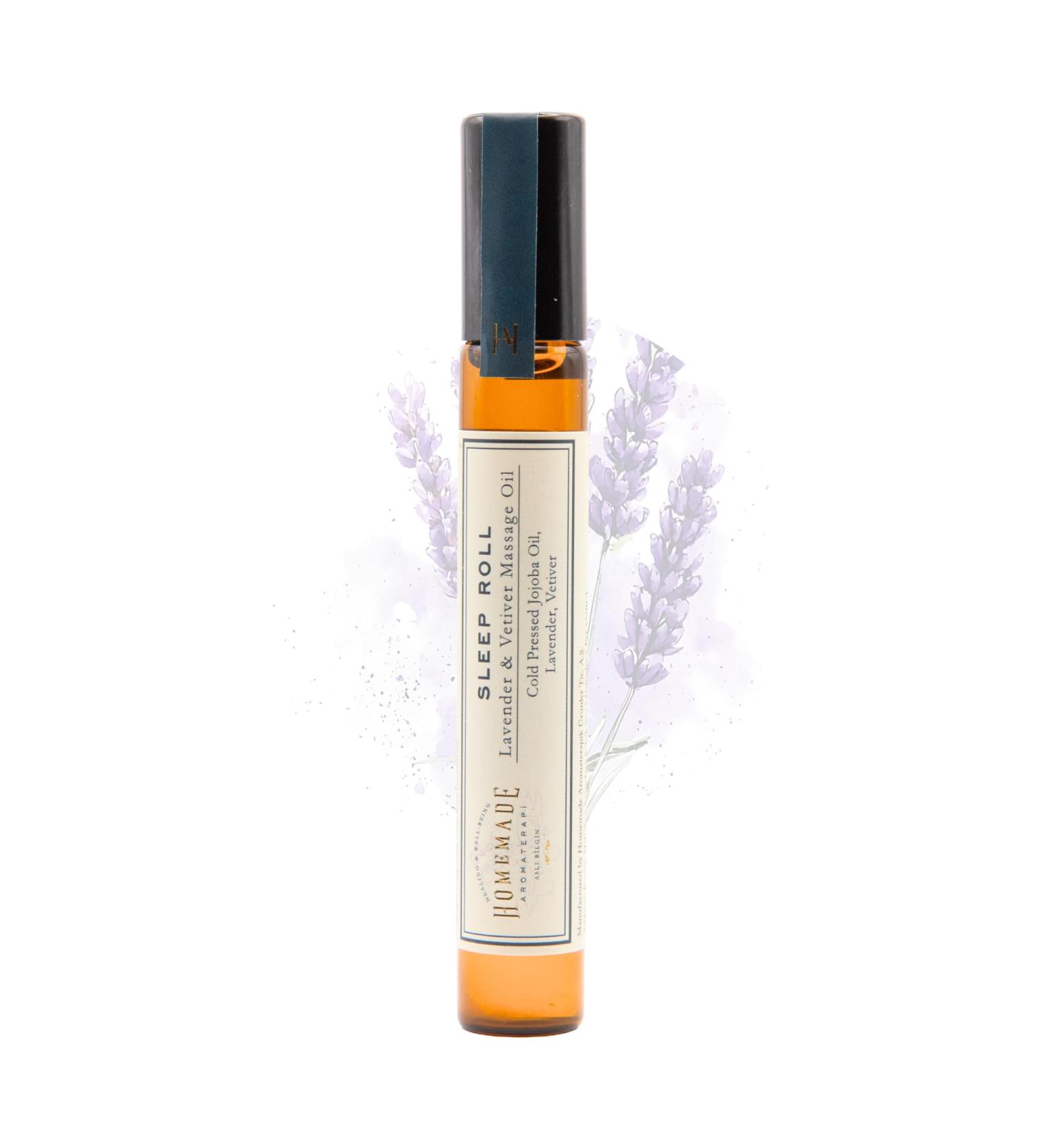HMA | Sleep Roll Lavender Vetiver Essential Oil Blend 0.3 fl oz - Buy Online on GoSupps.com