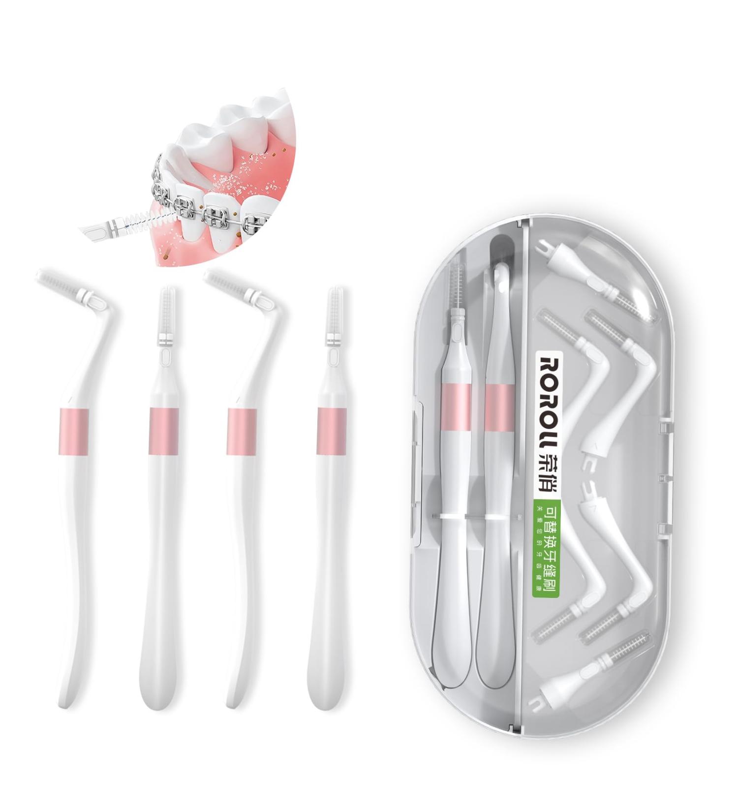 Orthodontic Flossers for Braces - Superclean Teeth in Minutes | Ortho Dental Floss Picks for Adults - Buy Online on GoSupps.com