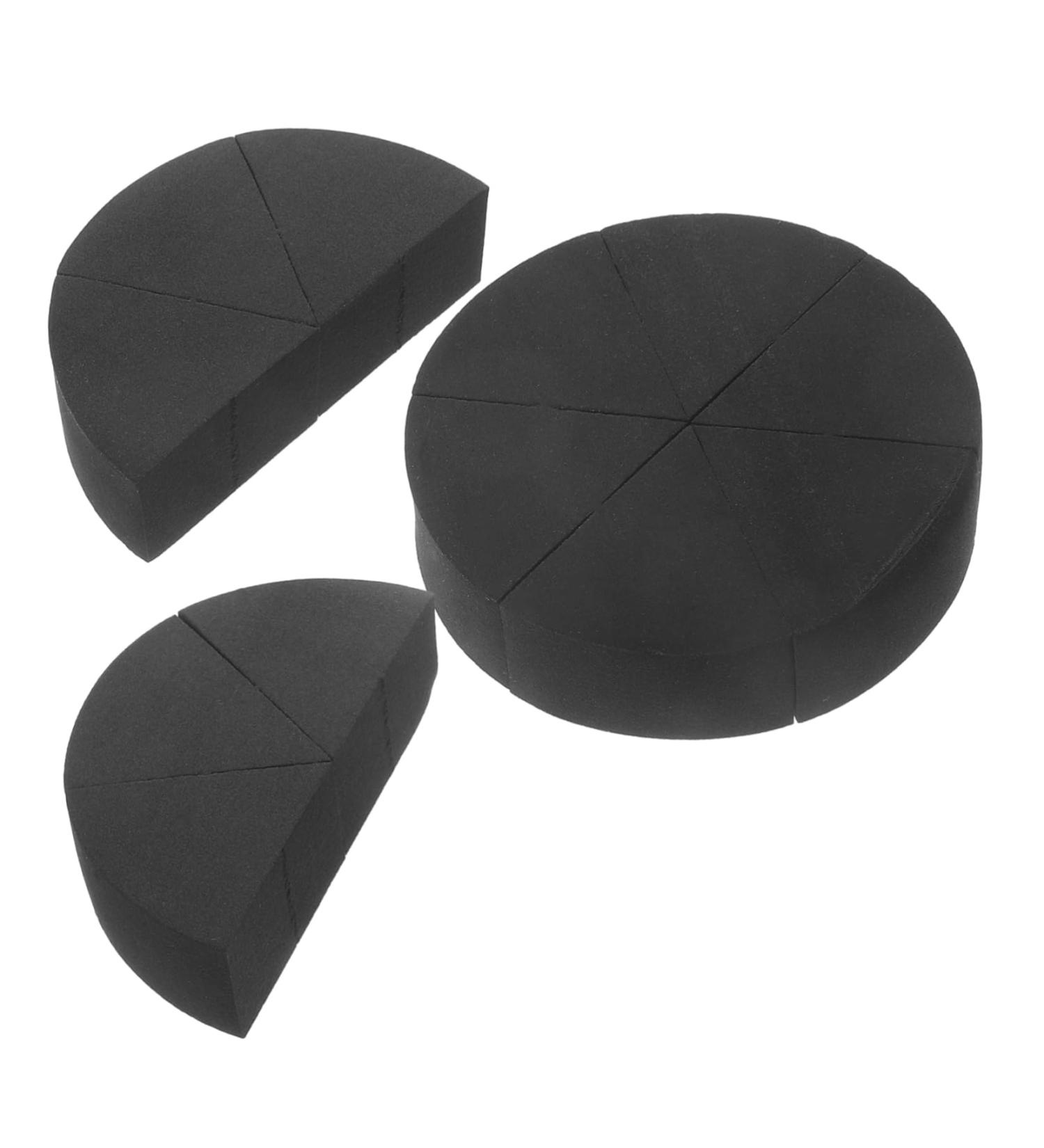 FRCOLOR 12pcs Triangular Wet Puff Cosmetic Sponge - Makeup Sponge for Setting Powder Hydrophilic Polyurethane Triangle Face Puffs for Women - Buy Online on GoSupps.com