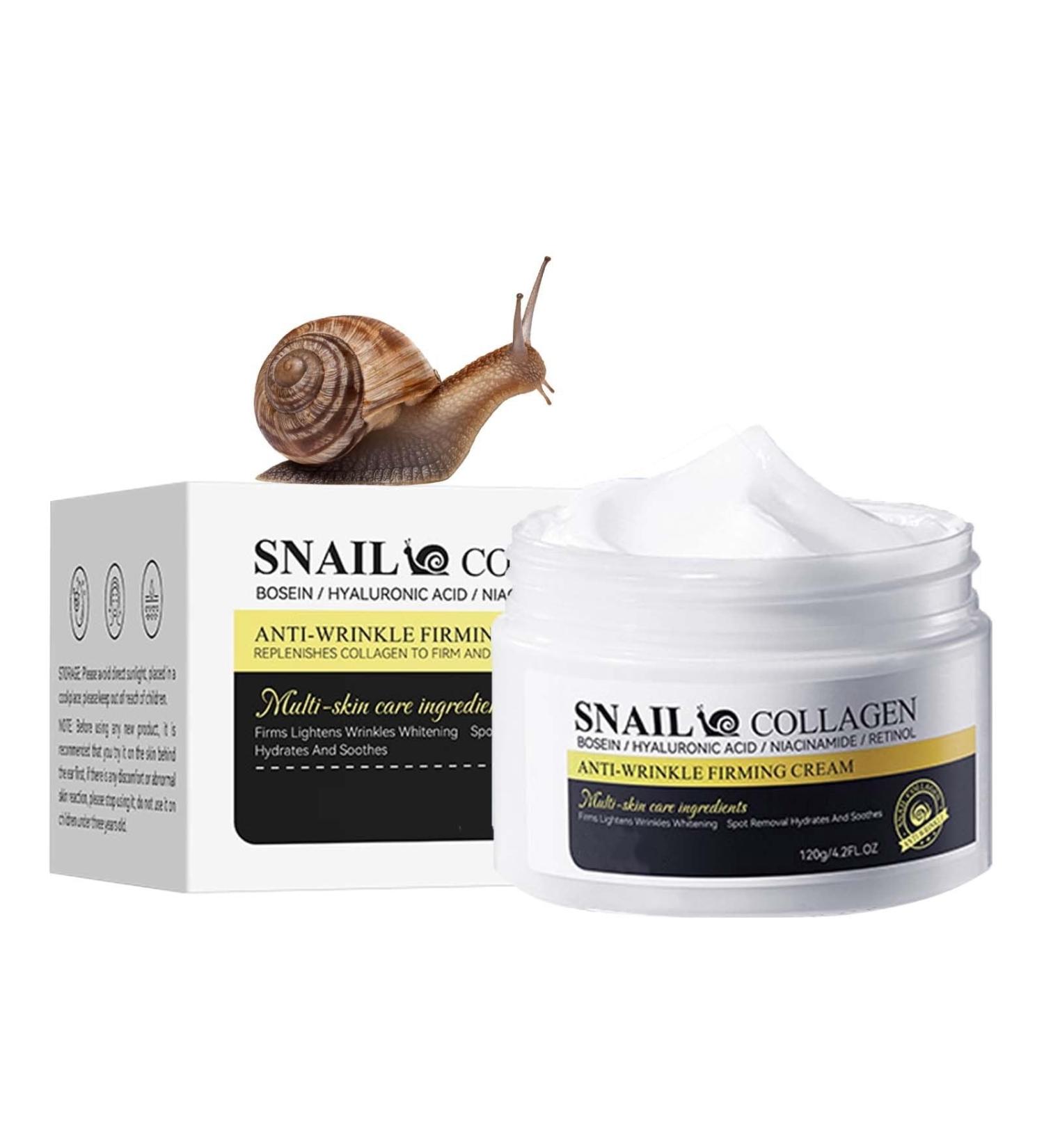Face Moisturizer for Women - Snail Mucin - Face Cream for Hydrating Reparing Firming - Skin Care - Moisturiser Face Women for Anti-Wrinkle & Aanti-Aging - Face Care - Snail Cream - Buy Online on GoSupps.com
