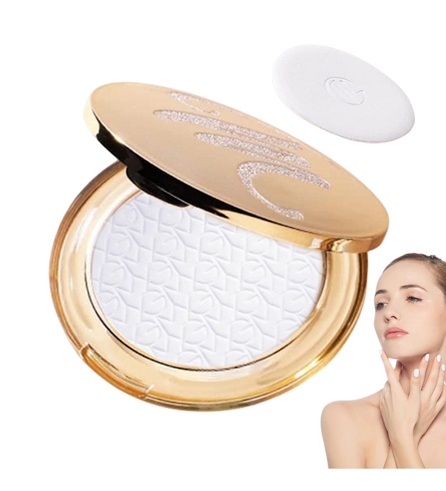 Setting Powder Makeup | Clean Golden Pressed Powder Oil Control Powder Sweatproof Concealer Corrector for Dark Spots Under Eye Circles Blemishes Frifer R-c - Buy Online on GoSupps.com