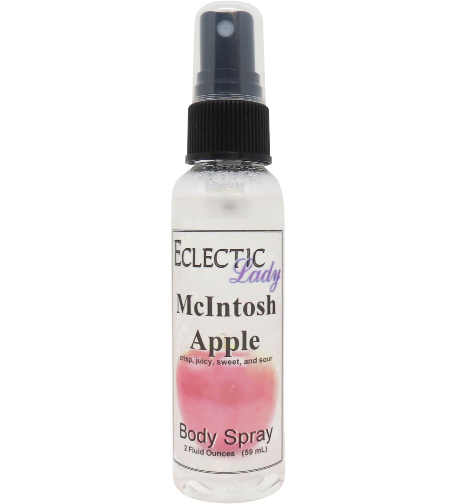 McIntosh Apple Body Spray 2 ounces Body Mist for Women with Clean Light & Gentle Fragrance Long Lasting Perfume with Comforting Scent for Men & Women Cologne with Soft Subtle Aroma For Daily Use 2 Fluid Ounces - Buy Online on GoSupps.com