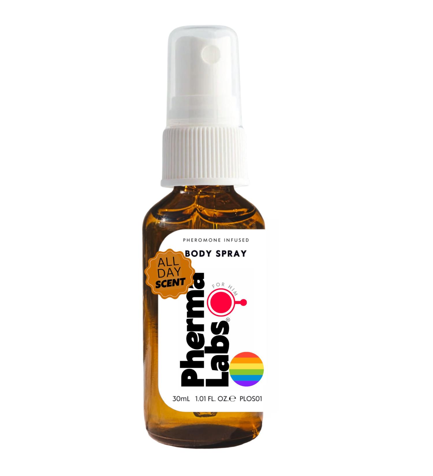 Pheromones Gay Body Spray - All Day Scent - Attract Men Human Pheromone 1oz bottle