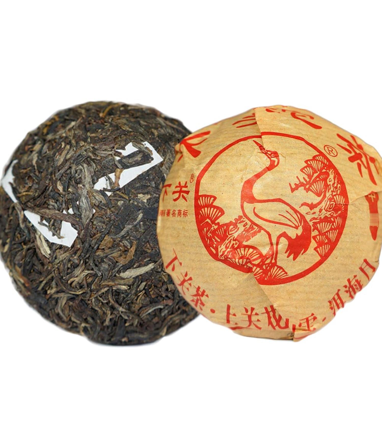 Th Shen Pu Erh vieilli Tuo Cha Xia Guan 100g Puer cru Yunnan Tuocha (100g) - Buy Online on GoSupps.com