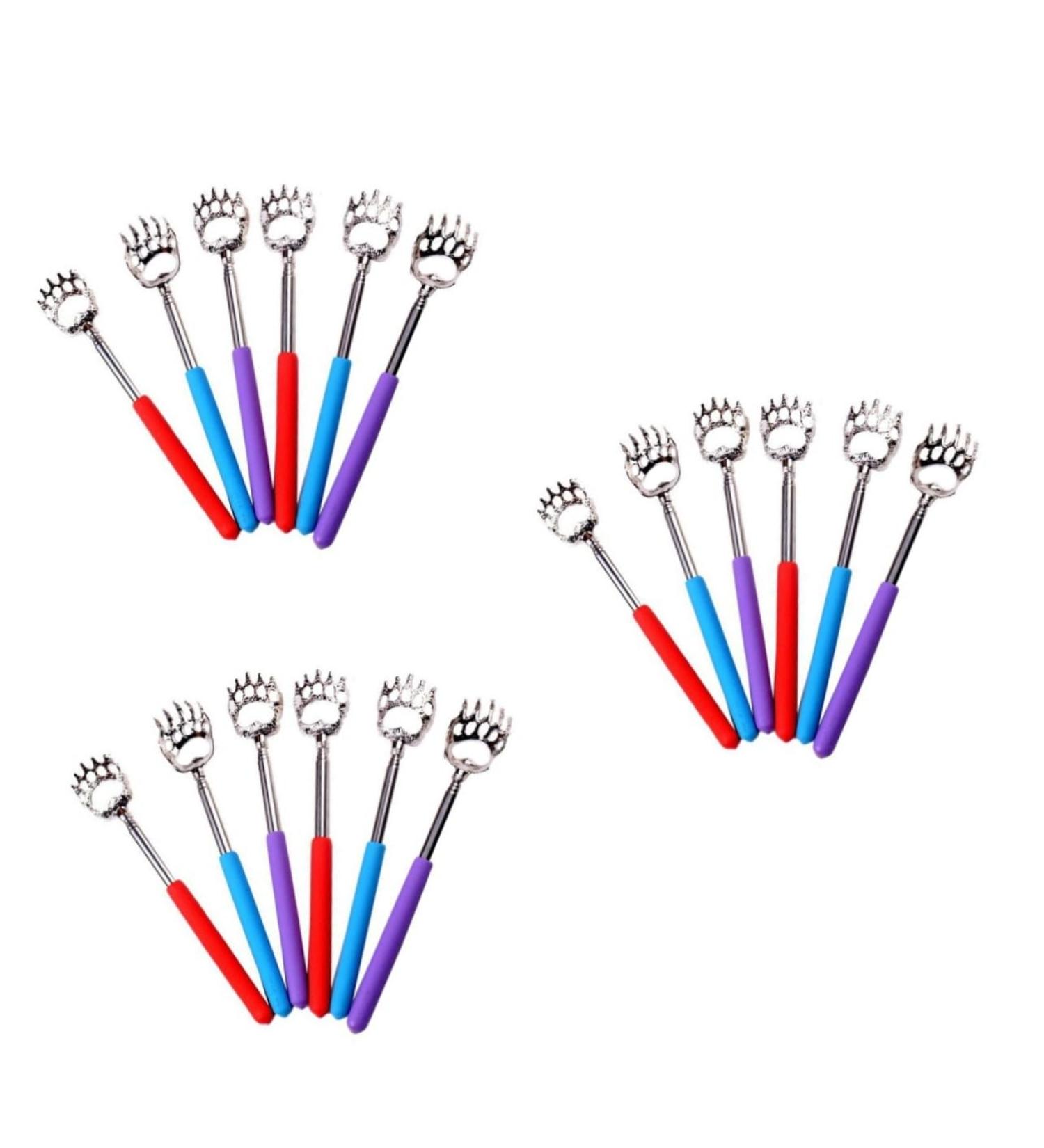Shop Minkissy Telescopic Back Scratcher & Hand Massager - 18 Unique Portable Scratch Tools for Ultimate Relief - Buy Online on GoSupps.com