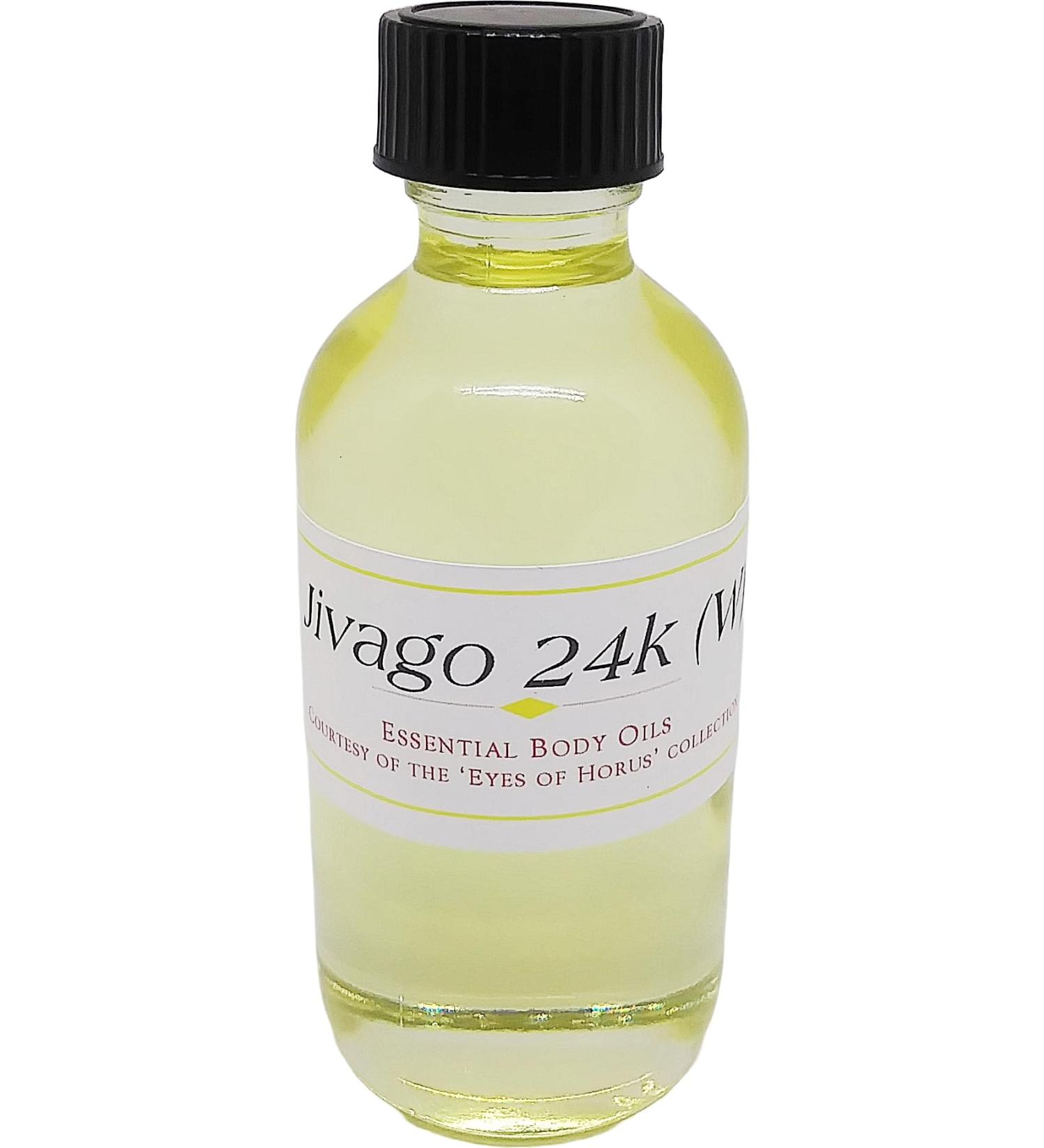 Jivago: 24K - Type For Women Scented Body Oil Fragrance Regular Cap - Light Gold - 2 oz. - ID#34299 2 Fl Oz (Pack of 1)